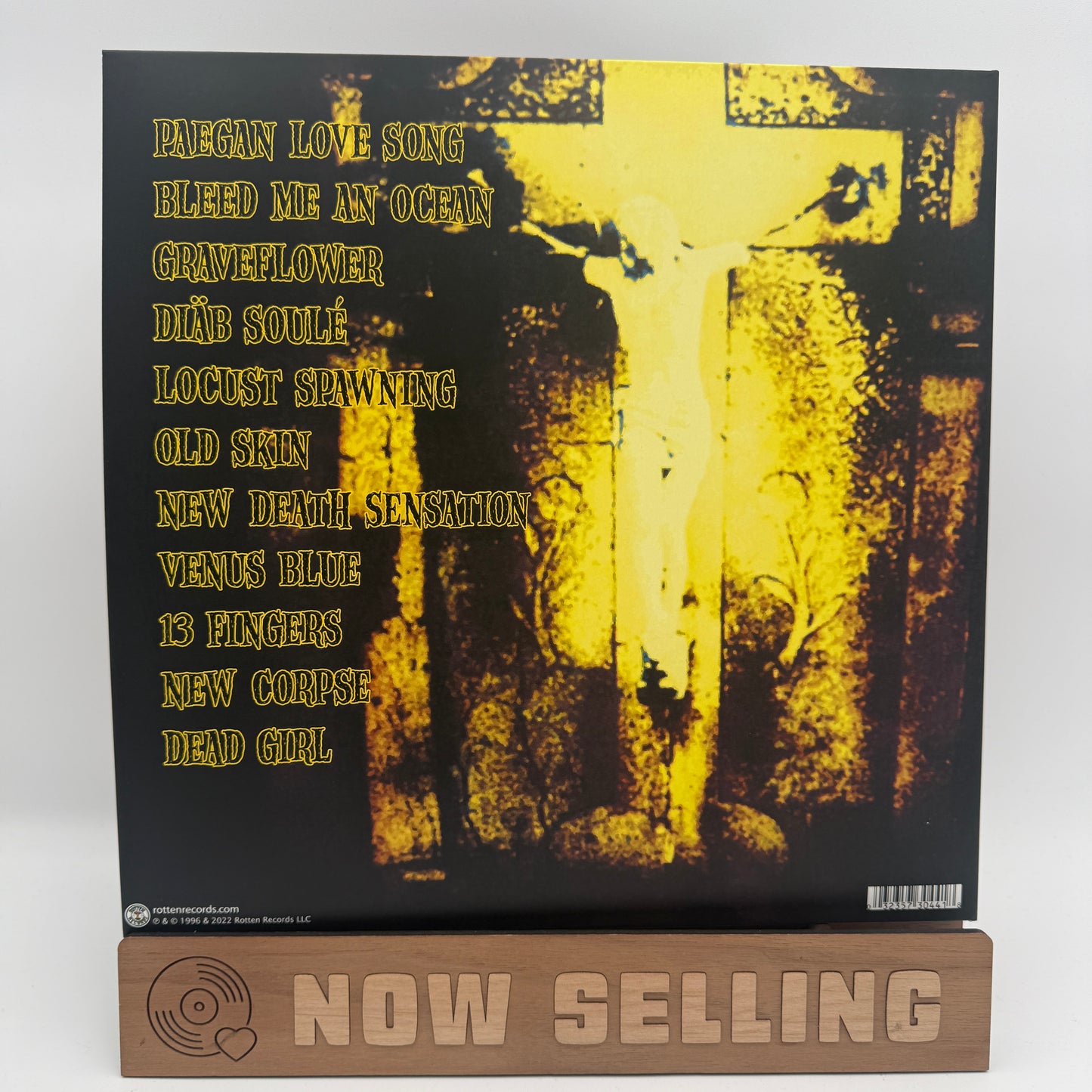 Acid Bath - Paegan Terrorism Tactics Vinyl LP 180 Gram Orange Marbled / Clear w/ Yellow Smoke