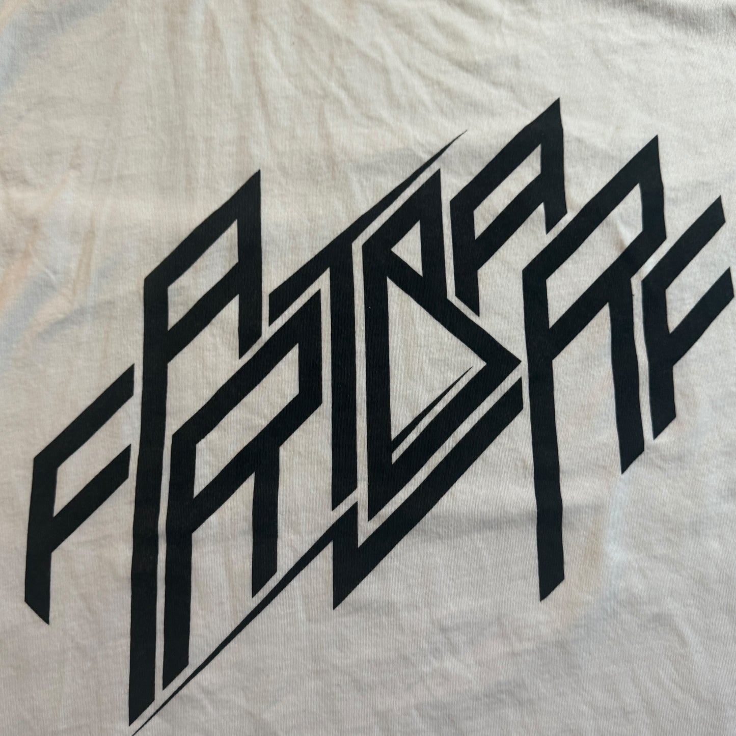 Fartbarf Band OG Logo White T-Shirt Size M