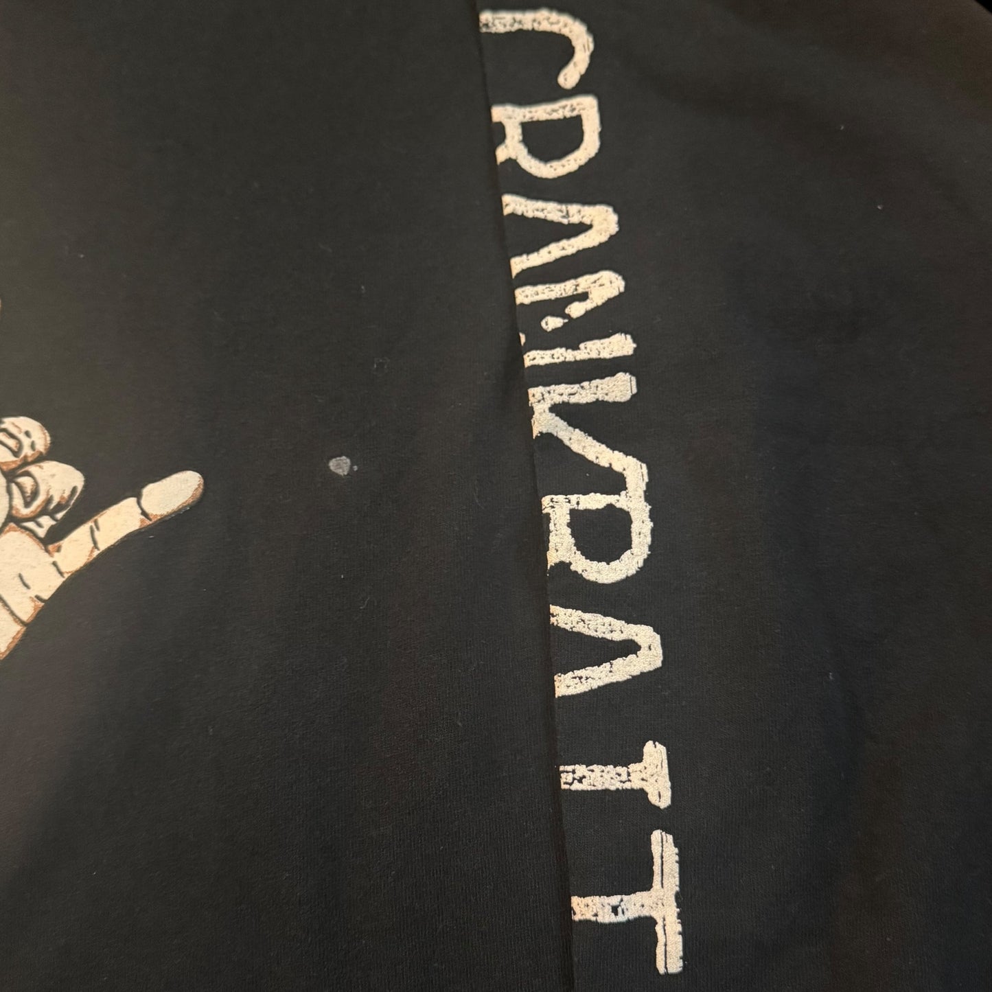 CRANKBAIT Band Eight Strings And A Hand Full Of Splinters Long Sleeve T-Shirt Size XL