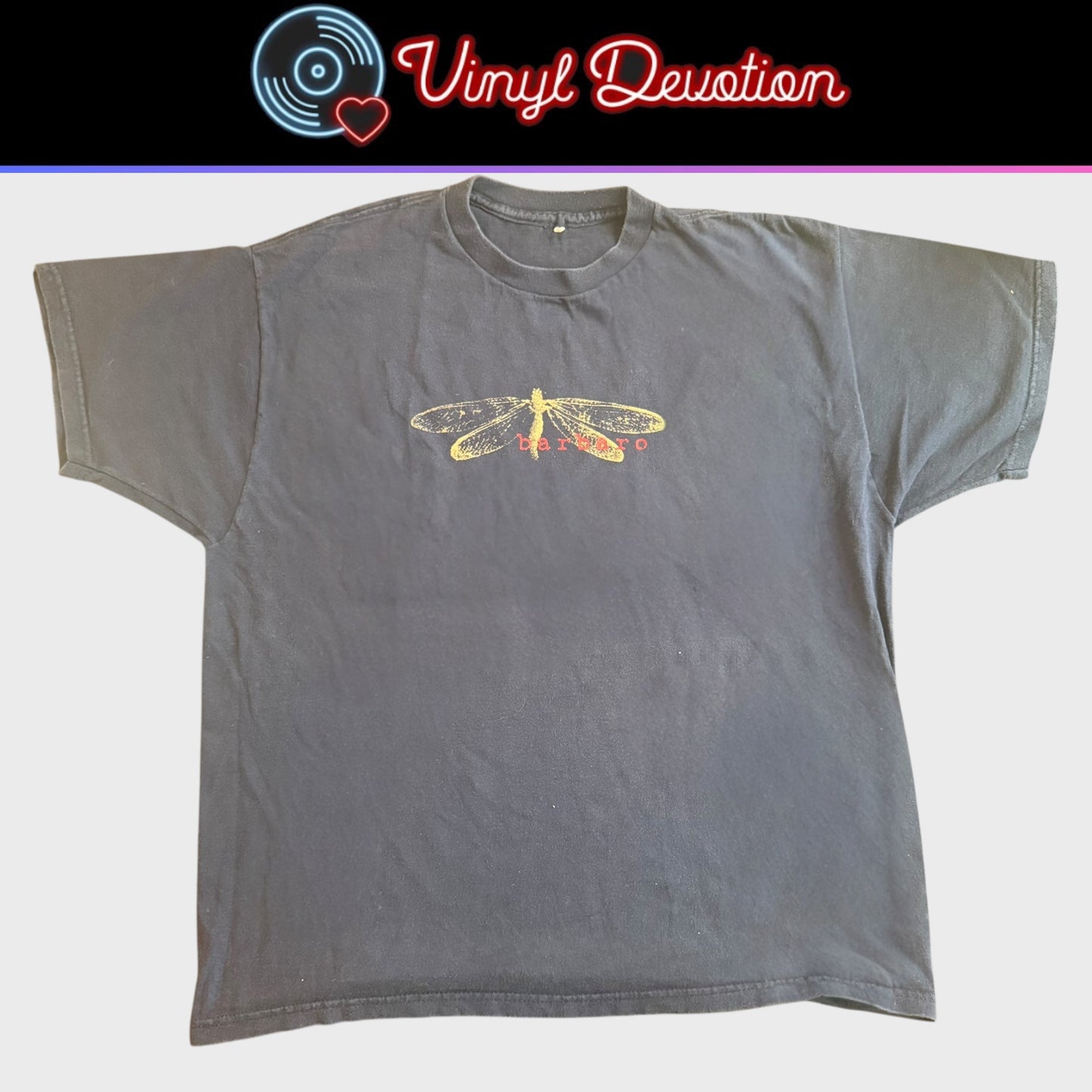 Barbaro Band Dark Blue Vintage T-Shirt Size XL