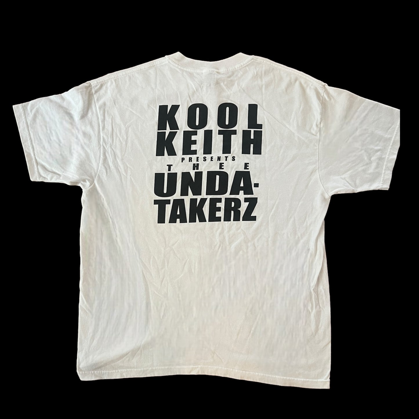 Kool Keith Presents Thee Undatakerz Vintage White T-Shirt Size XL