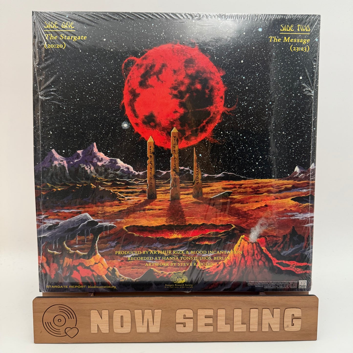 Blood Incantation - Absolute Elsewhere Vinyl LP Neon Orange LTD 300