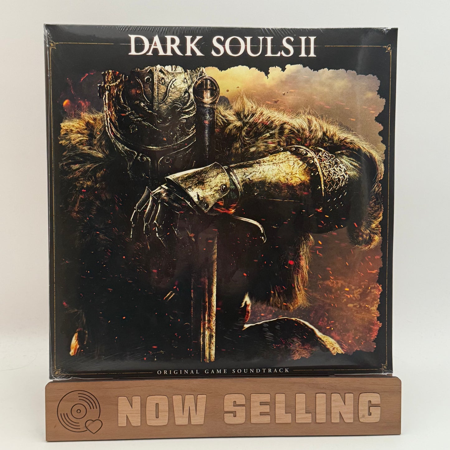 Dark Souls II Video Game Soundtrack Vinyl LP Rust w/ Burgundy Splatter SEALED