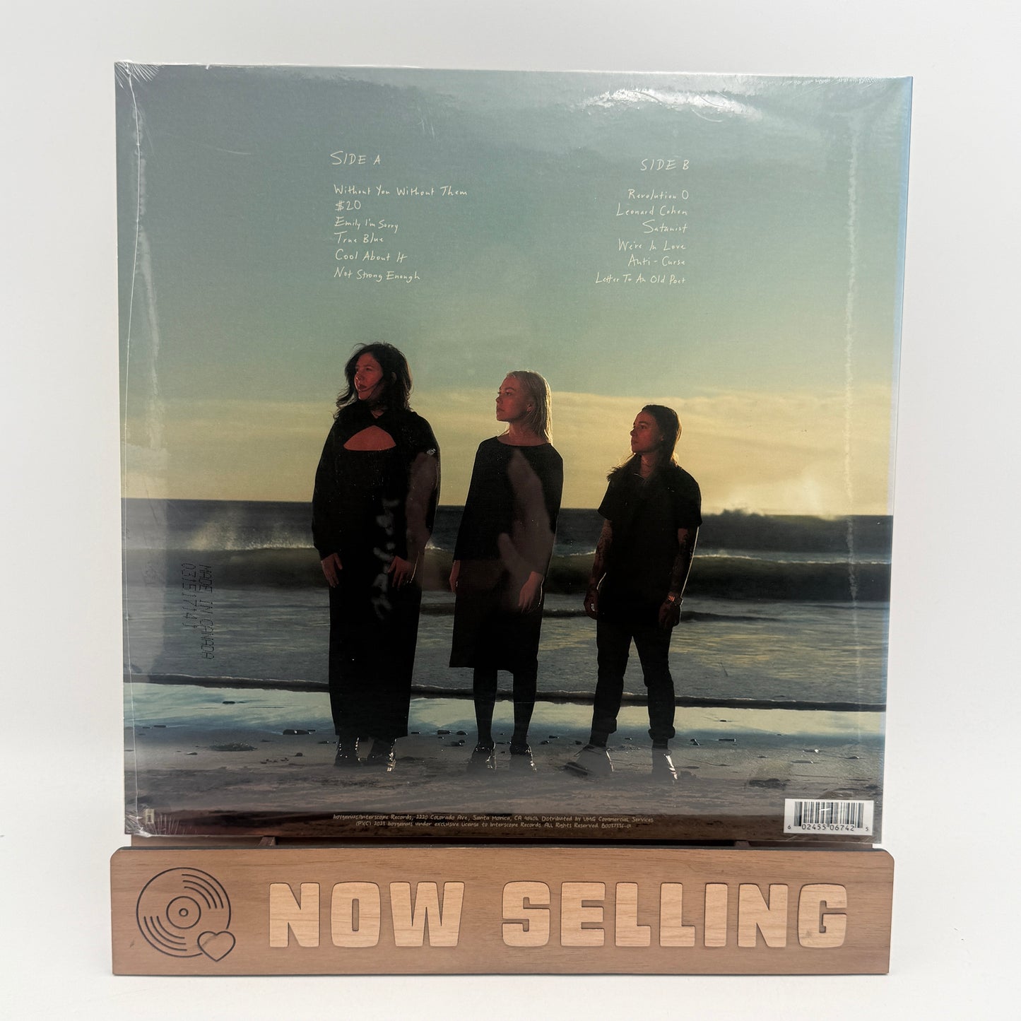 boygenius - The Record Vinyl LP Beige Pink UO SEALED Phoebe Bridgers Lucy Dacus Julien Baker