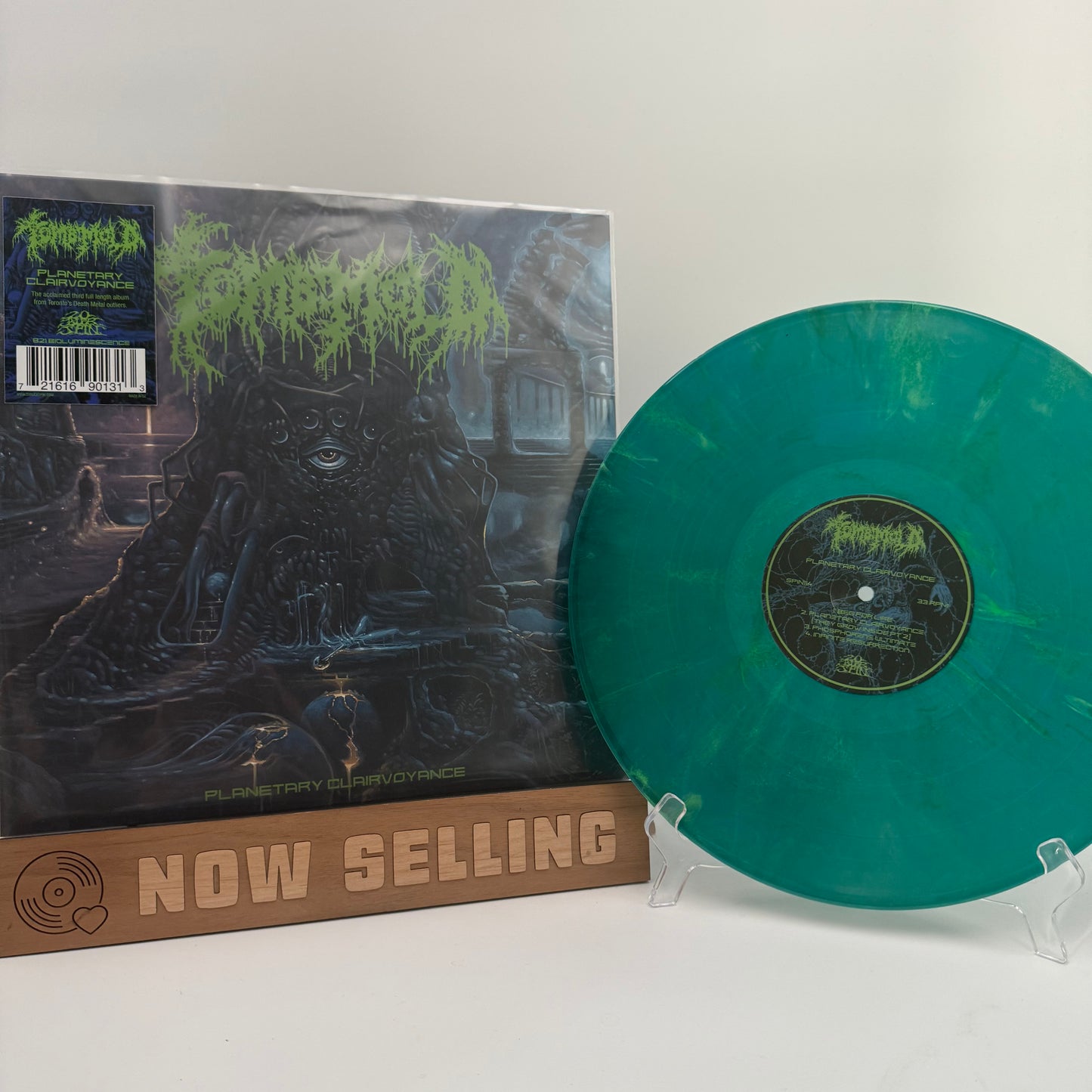 Tomb Mold - Planetary Clairvoyance Vinyl LP Repress Bioluminescence