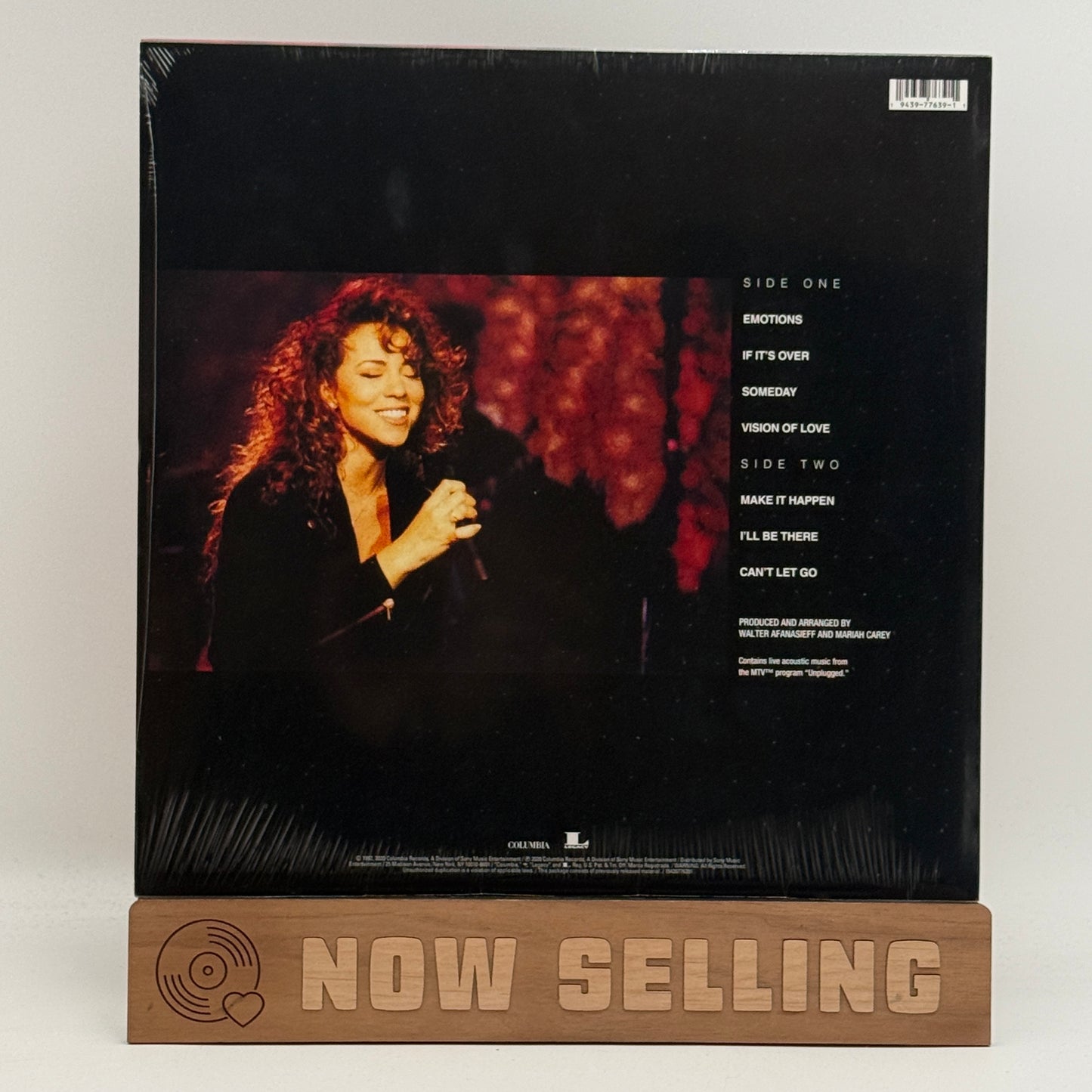 Mariah Carey - MTV Unplugged EP Vinyl EP Reissue SEALED