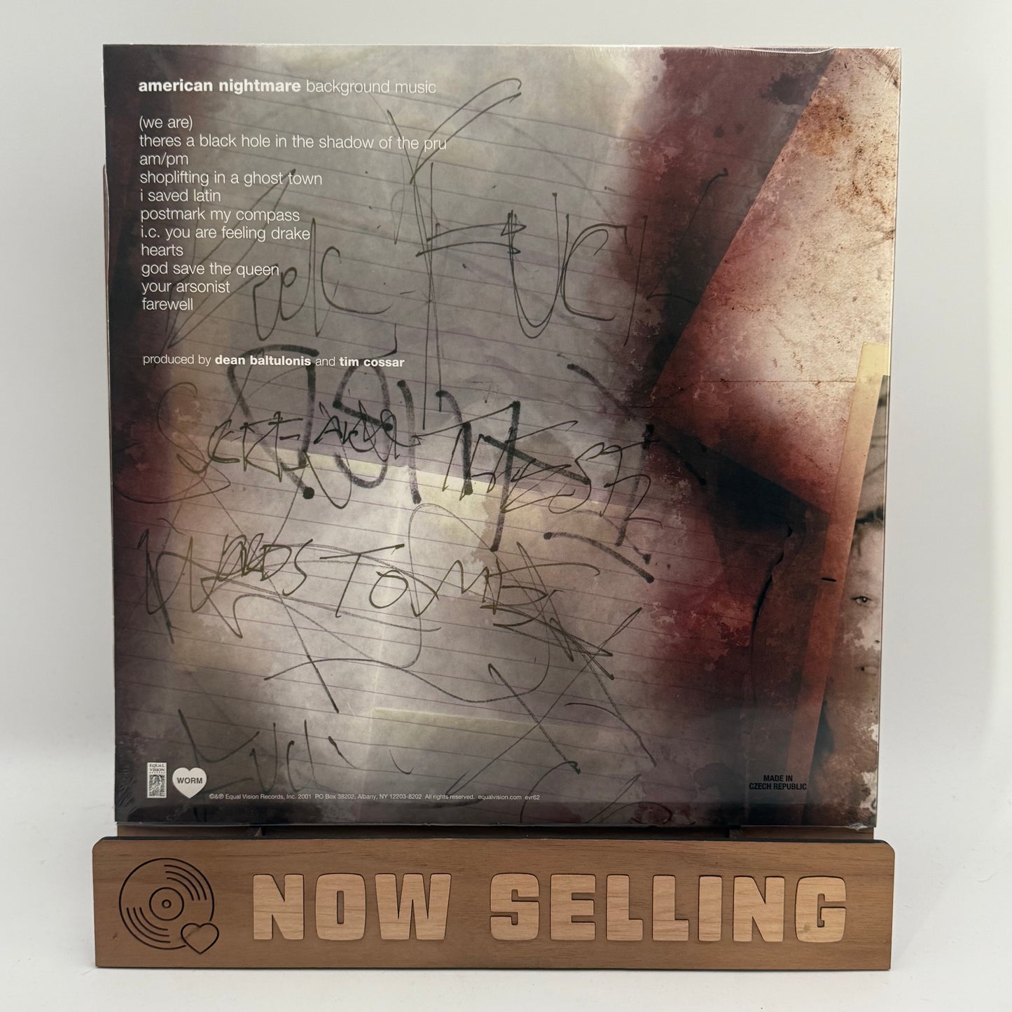 American Nightmare - Background Music Vinyl LP Clear w/ Splatter SEALED