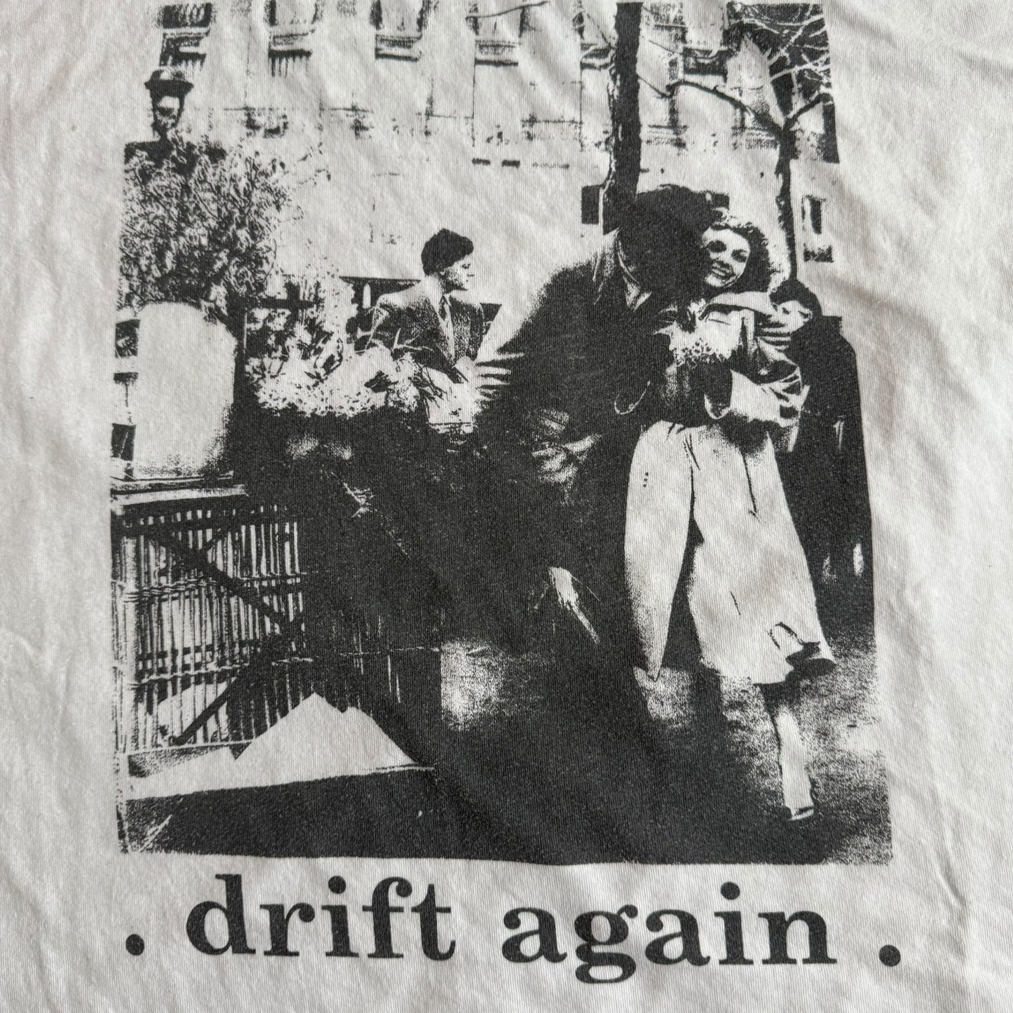 Drift Again Band Forever Starts Today White T-Shirt Size XL