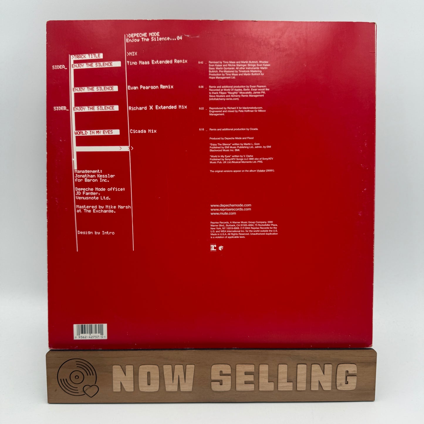 Depeche Mode - Enjoy The Silence···04 12" Vinyl 2004