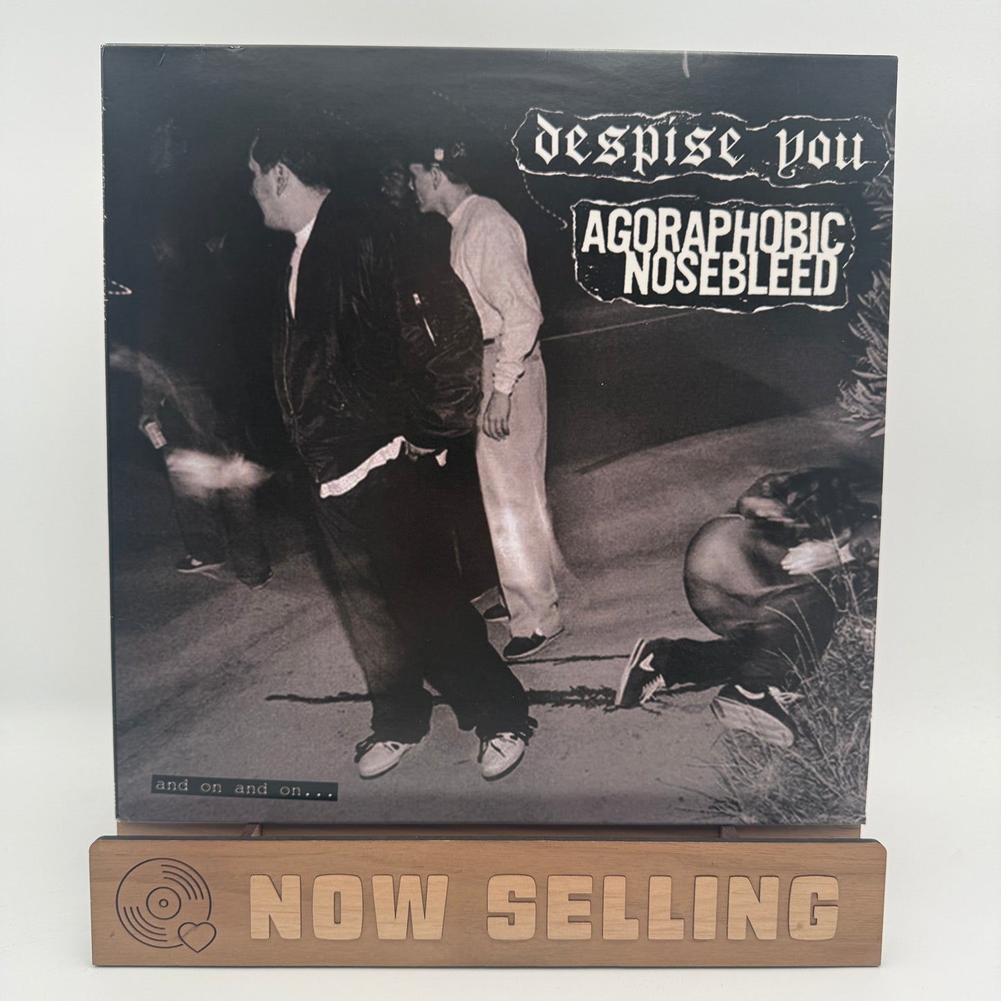Despise You / Agoraphobic Nosebleed - And On And On Vinyl LP Repress Blood Red