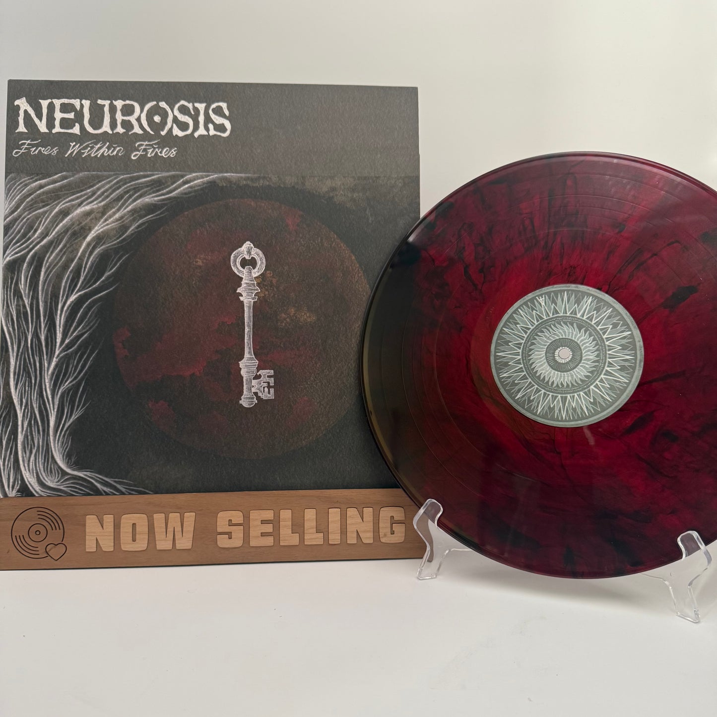 Neurosis - Fires Within Fires Vinyl LP Blood Red Black Marbled