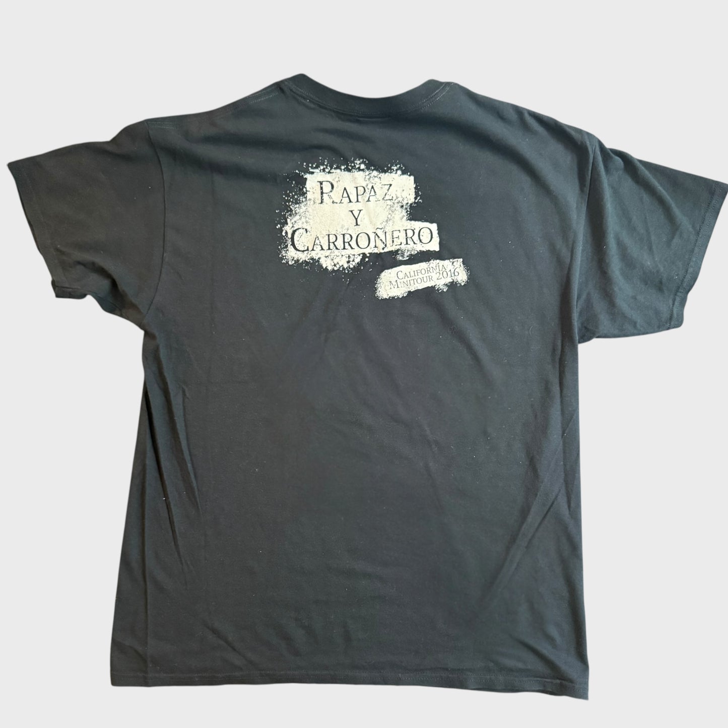 Chulo Columbia Powerviolence Band Poderviolencia Nadaista T-Shirt Size L Coragyps Atratus