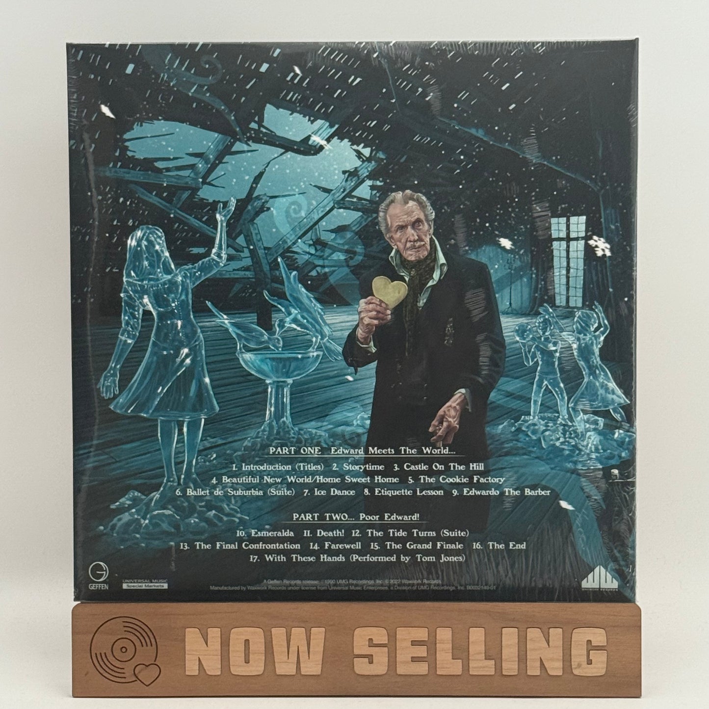 Edward Scissorhands Soundtrack Vinyl LP Snow Dance SEALED Danny Elfman