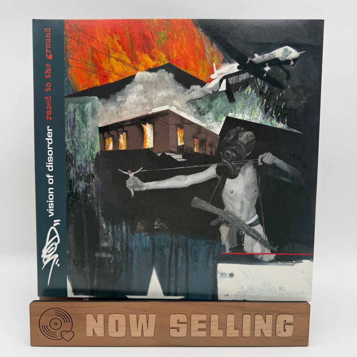 Vision Of Disorder - Razed To The Ground Vinyl LP Clear Orange