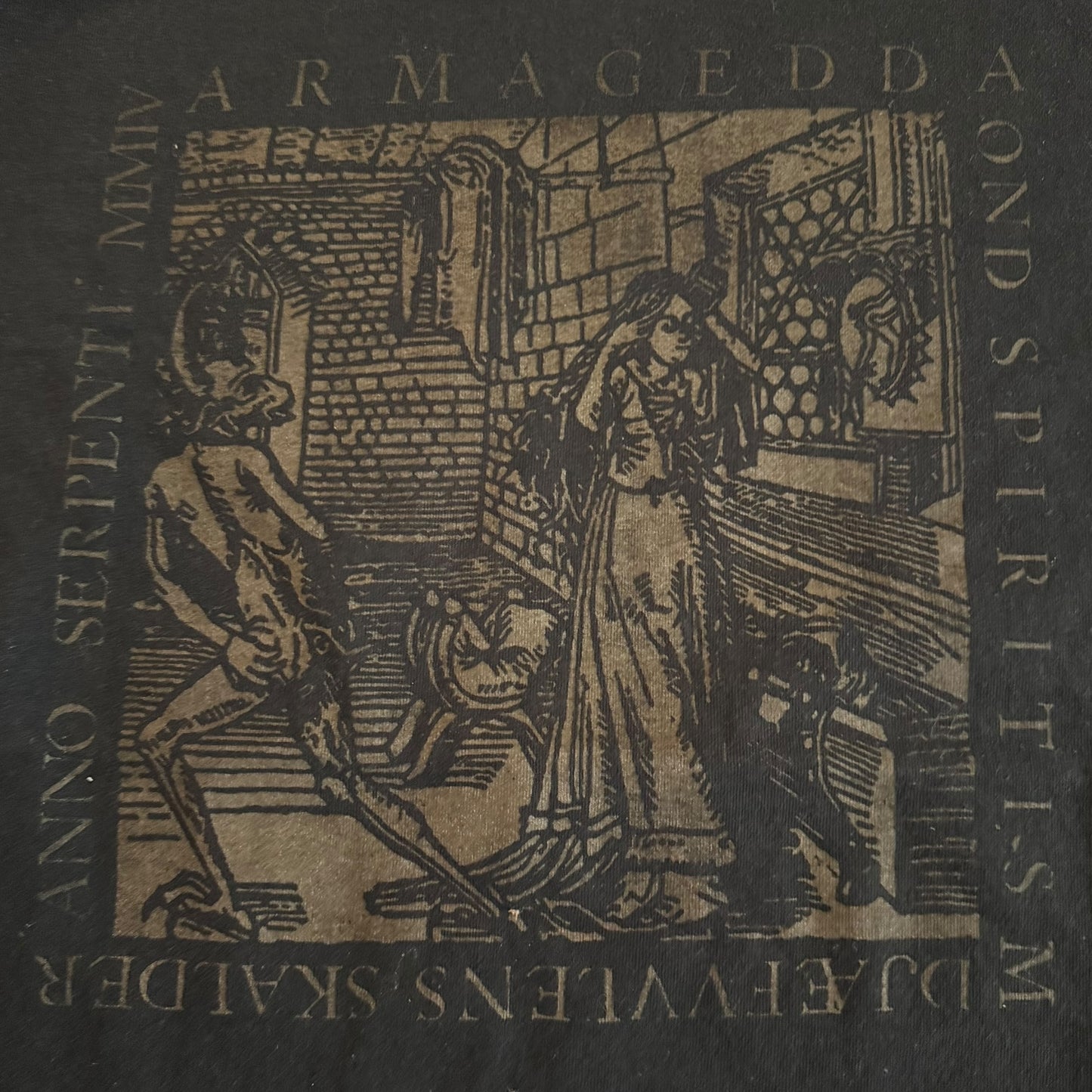 Armagedda Band Ond Spiritism Vintage T-Shirt Size L