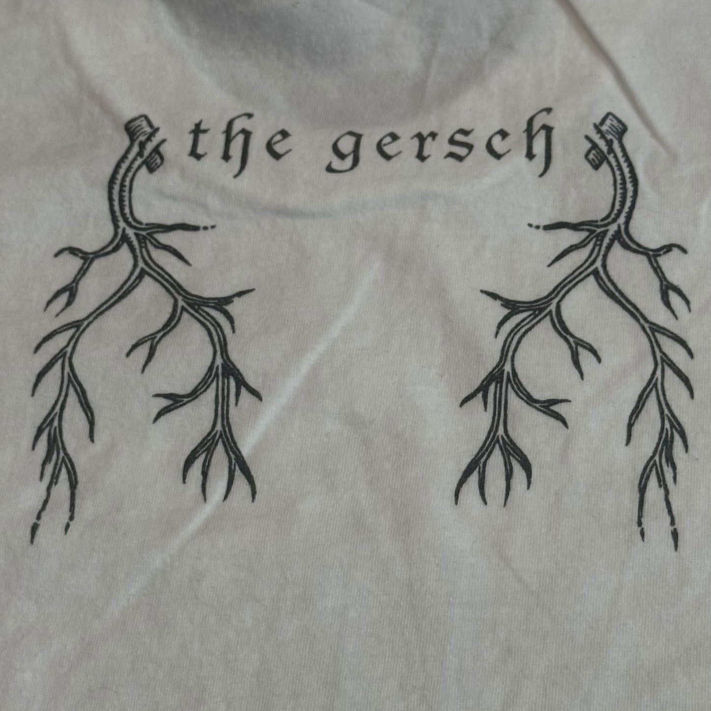 The Gersch Boston Band White Vintage T-Shirt Size L Isis The Band Red Sparowes Palms