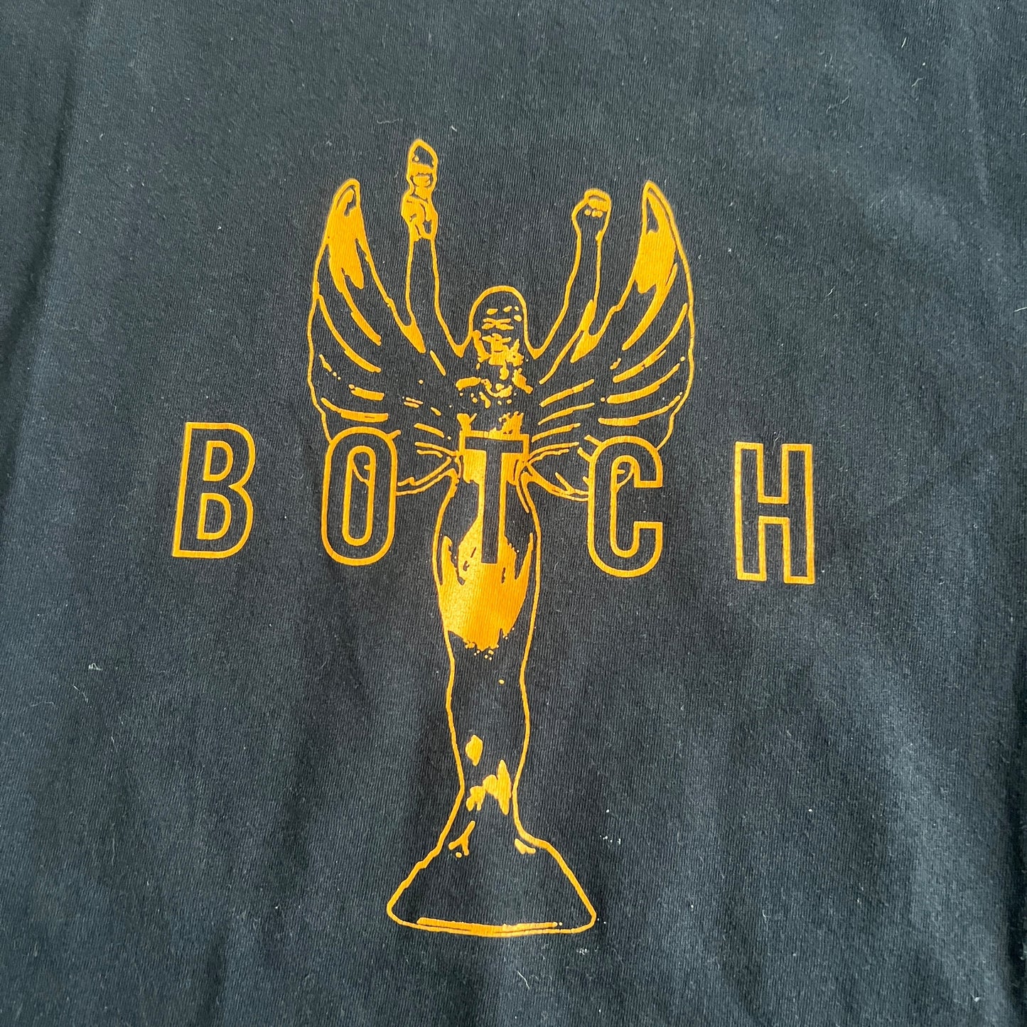 Botch Band Orange Trophy Vintage T-Shirt Size XL