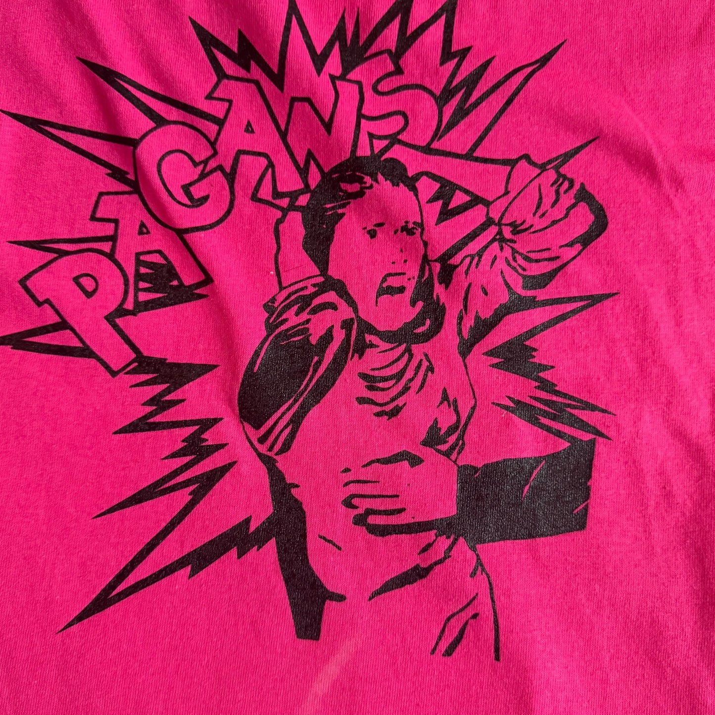 Pagans Punk Band Self Titled Pink T-Shirt Size Womens Medium
