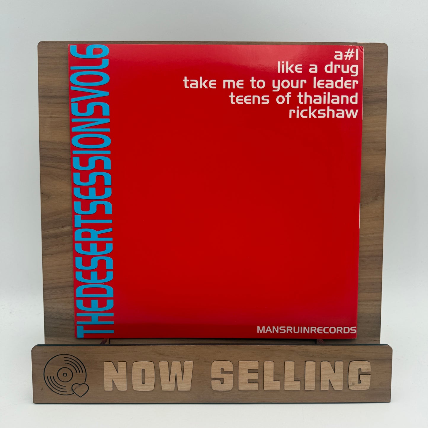 Desert Sessions - Black Anvil Ego Vol 6 Vinyl 10" Clear Original QOTSA