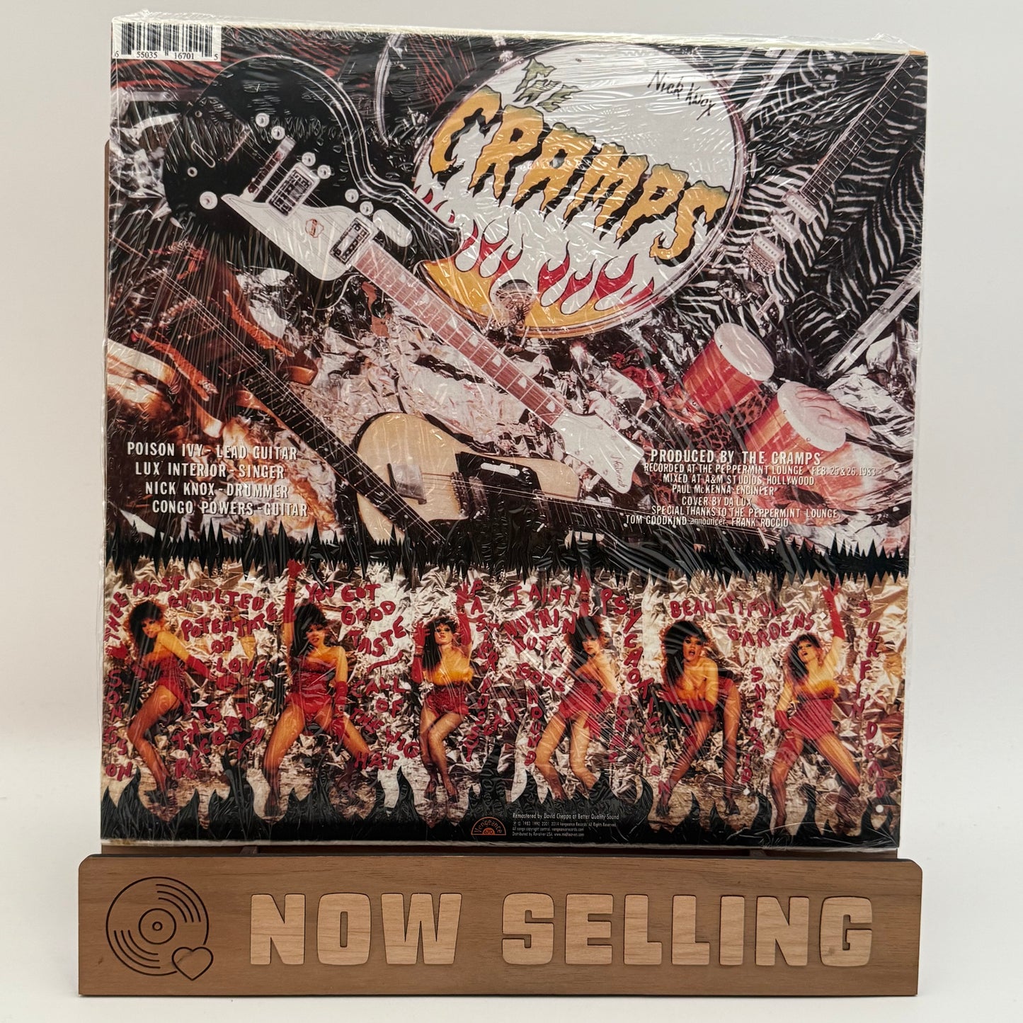 The Cramps - Smell Of Female Vinyl LP Reissue Red SEALED