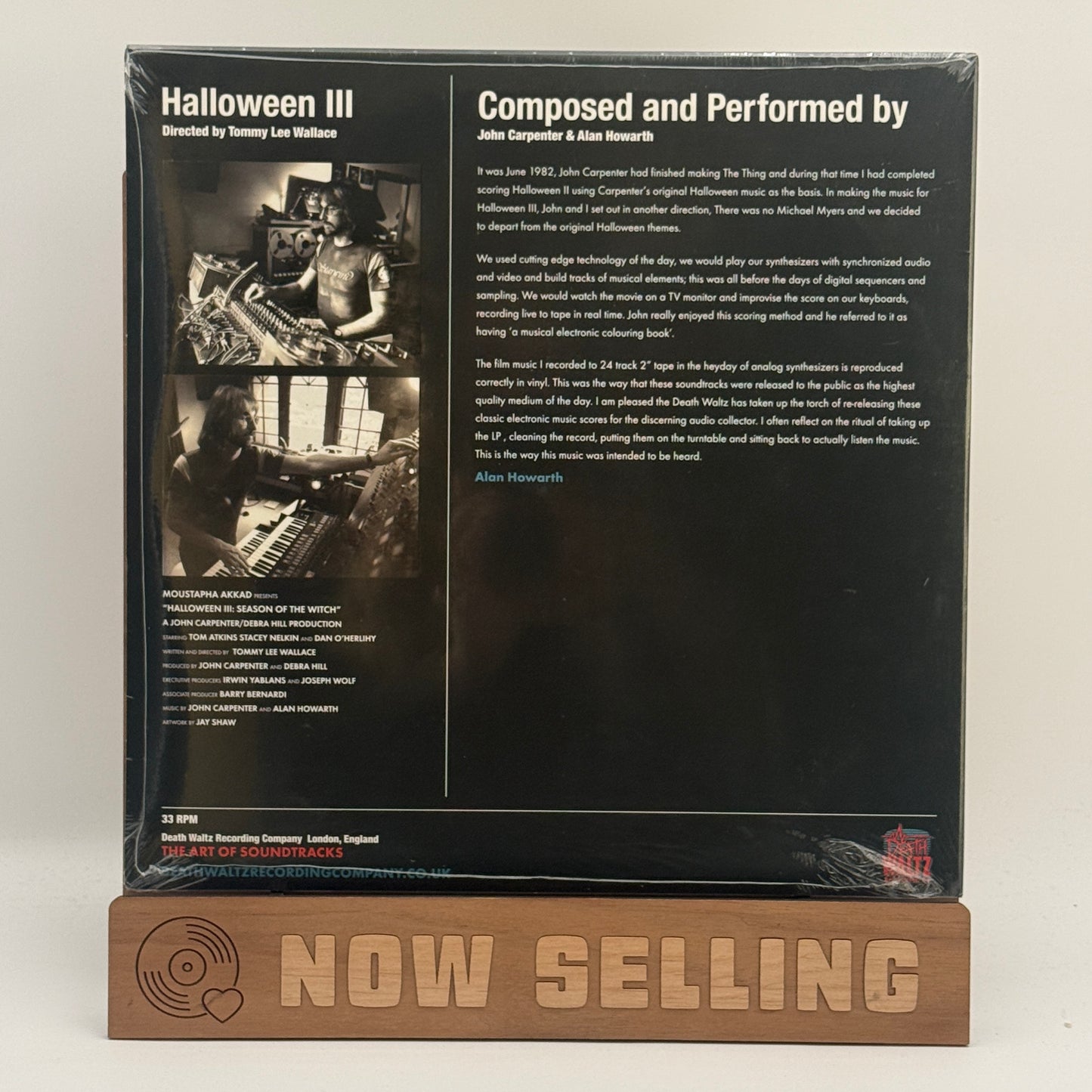 Halloween III Season Of The Witch Soundtrack Vinyl LP Death Waltz SEALED John Carpenter