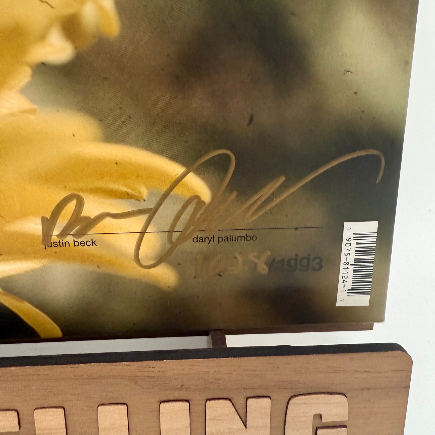 Glassjaw - Material Control Vinyl LP Numbered Signed