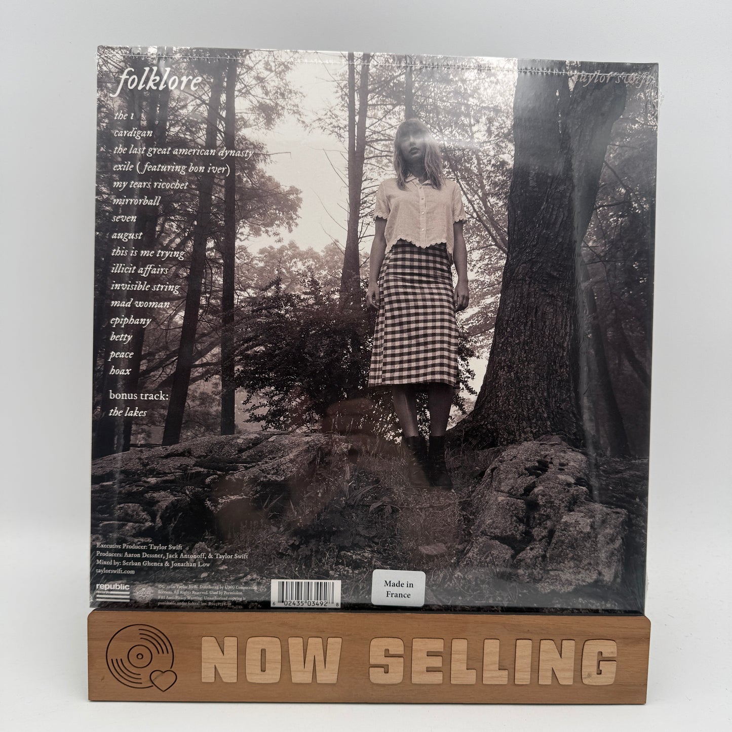 Taylor Swift - Folklore Vinyl LP Green "Stolen Lullabies" SEALED Edition No. 5