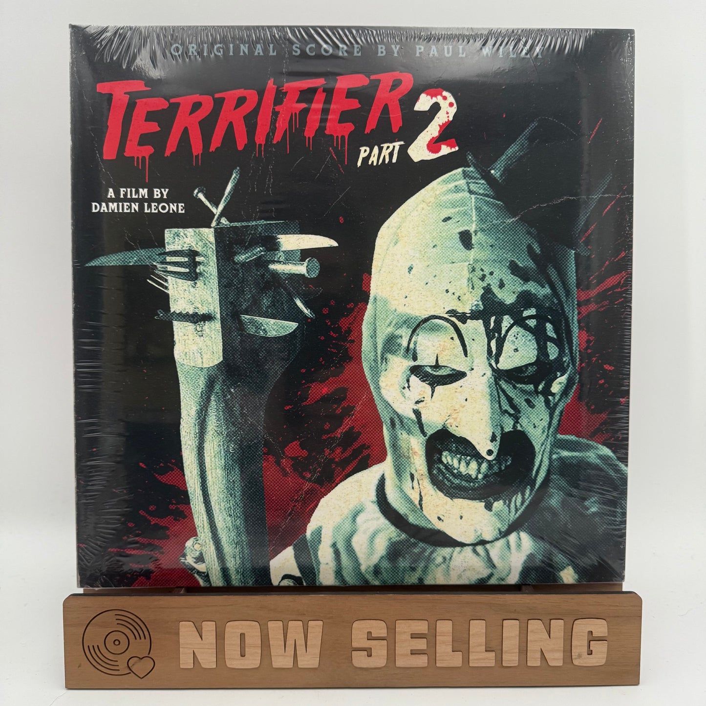 Damien Leone's Terrifier 2 Soundtrack Vinyl LP Red Numbered SEALED Paul Wiley