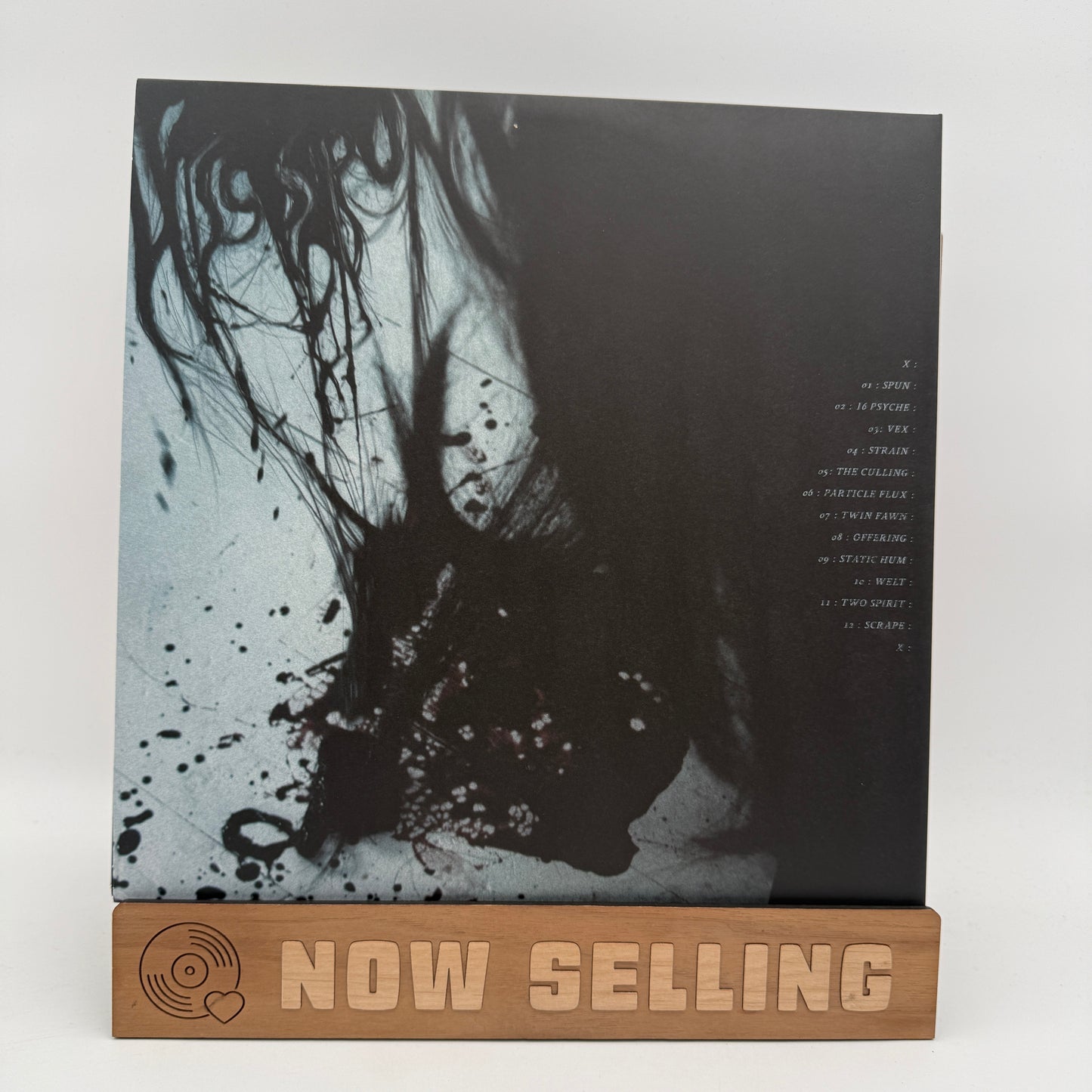 Chelsea Wolfe - Hiss Spun Vinyl LP Clear & Black Smoke