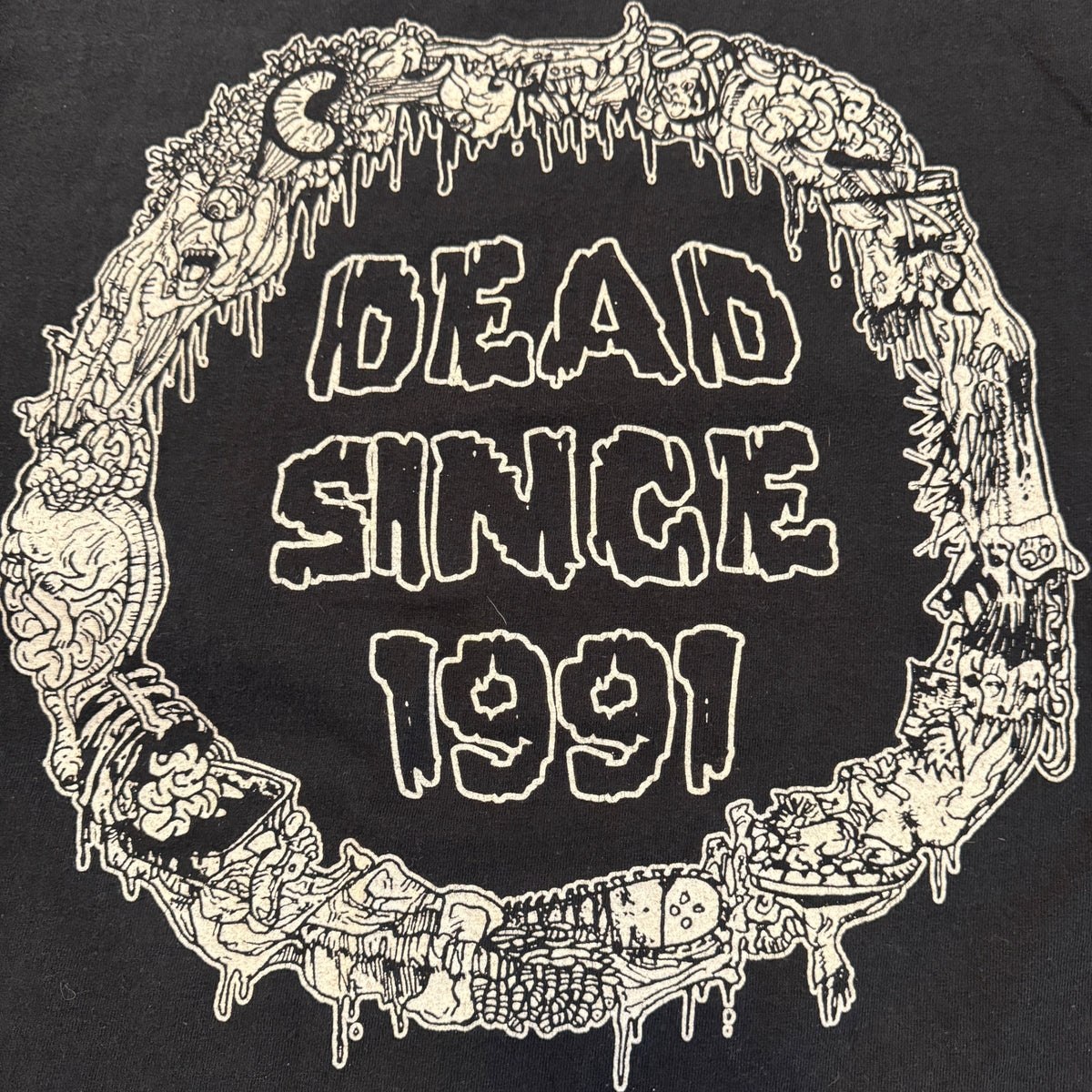Exhumed Band Platters Of Splatter Vintage 2004 T-Shirt Size L
