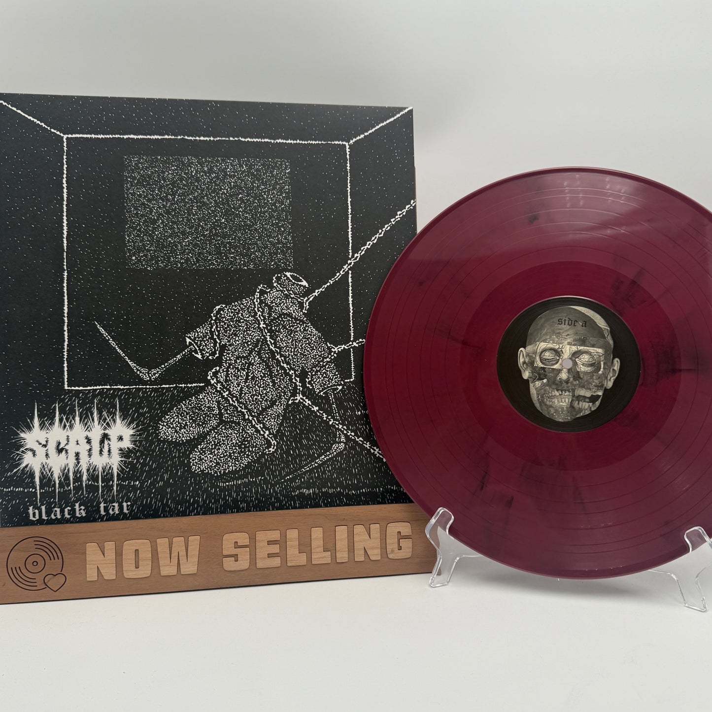 Scalp - Black Tar Vinyl LP Oxblood w/ Black Smoke