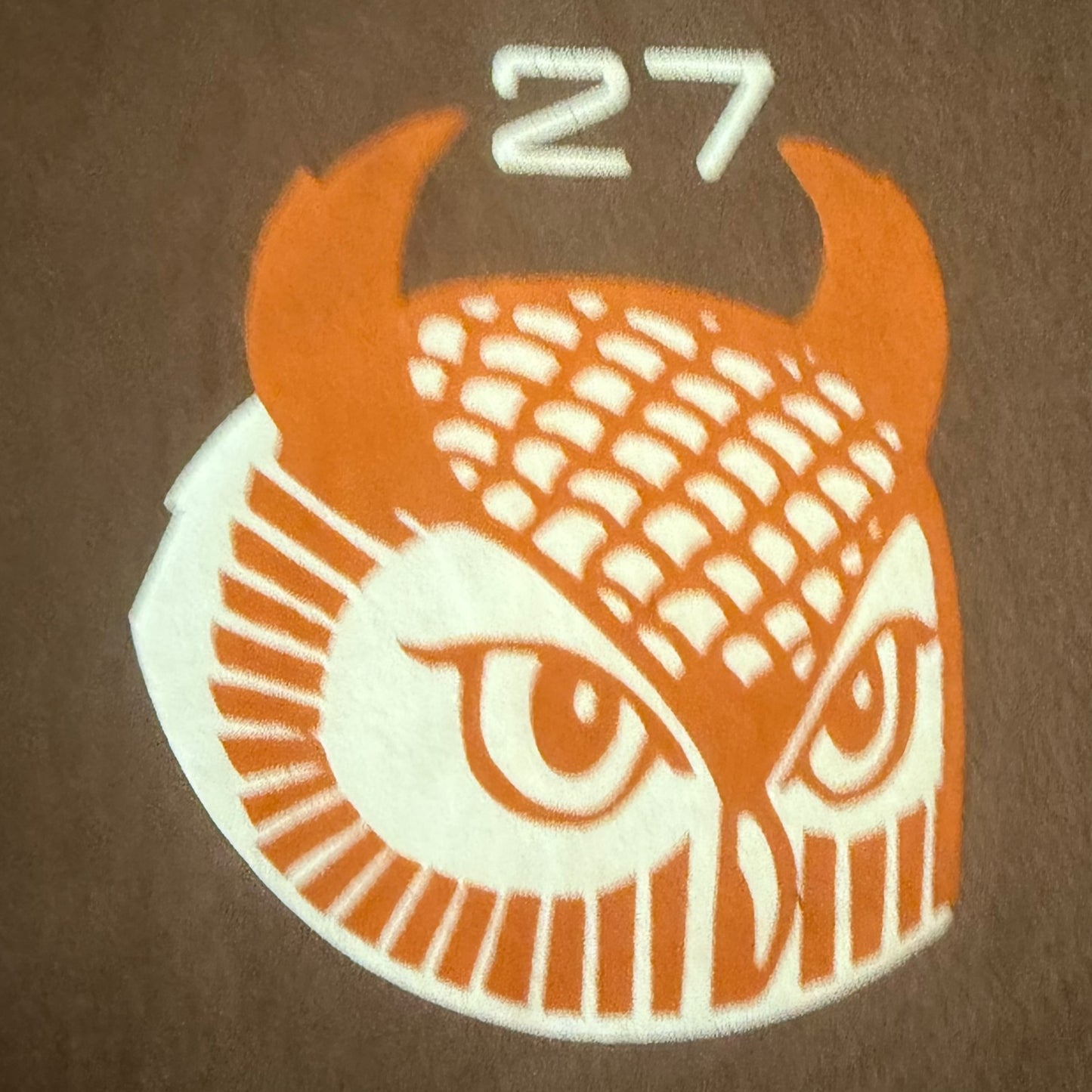 27 Band Let The Light In - Owl Brown Vintage T-Shirt Size L Cave In Zozobra Anodyne