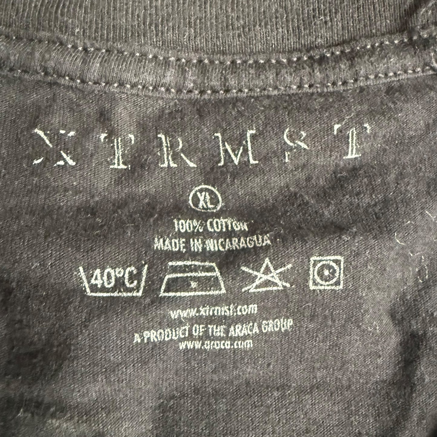XTRMST Band T-Shirt Size XL AFI Saosin Loma Prieta Davey Havok