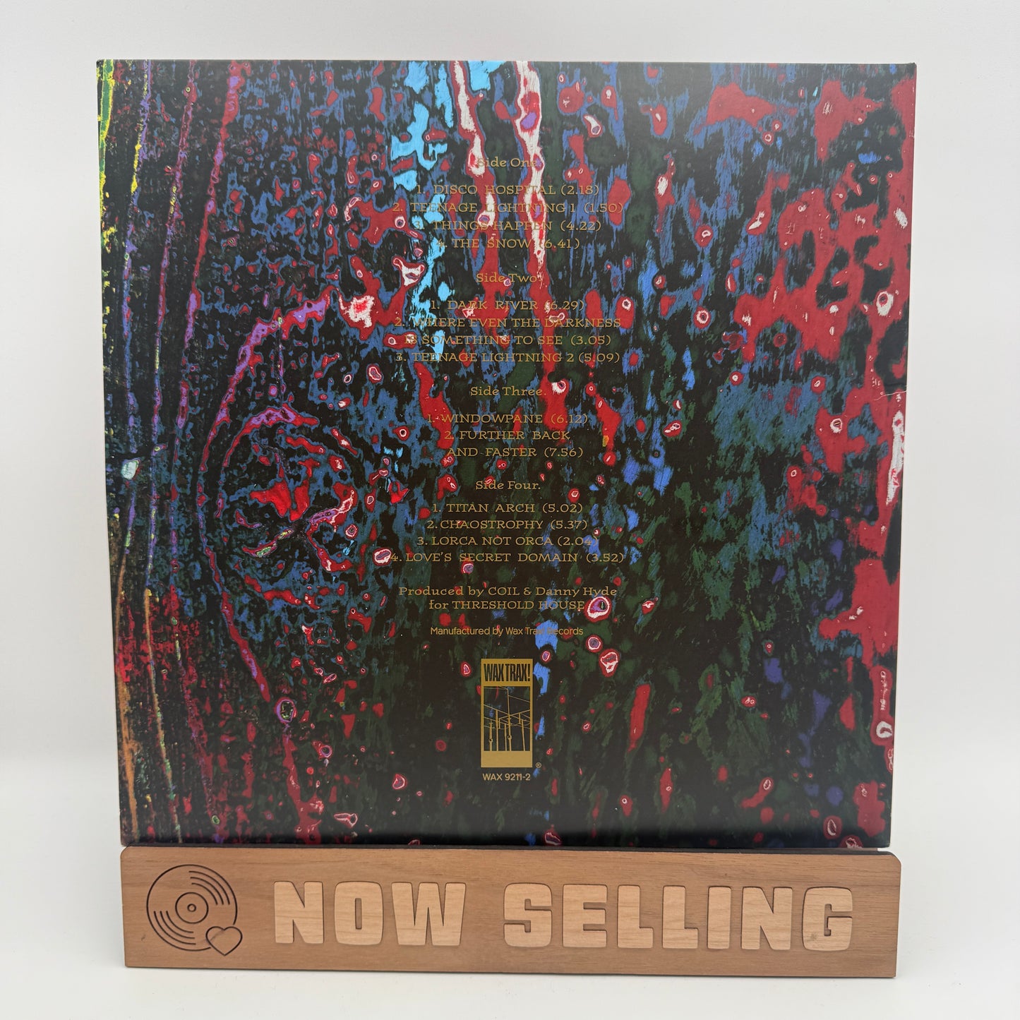 Coil - Love's Secret Domain Vinyl LP Amber Reissue Remastered