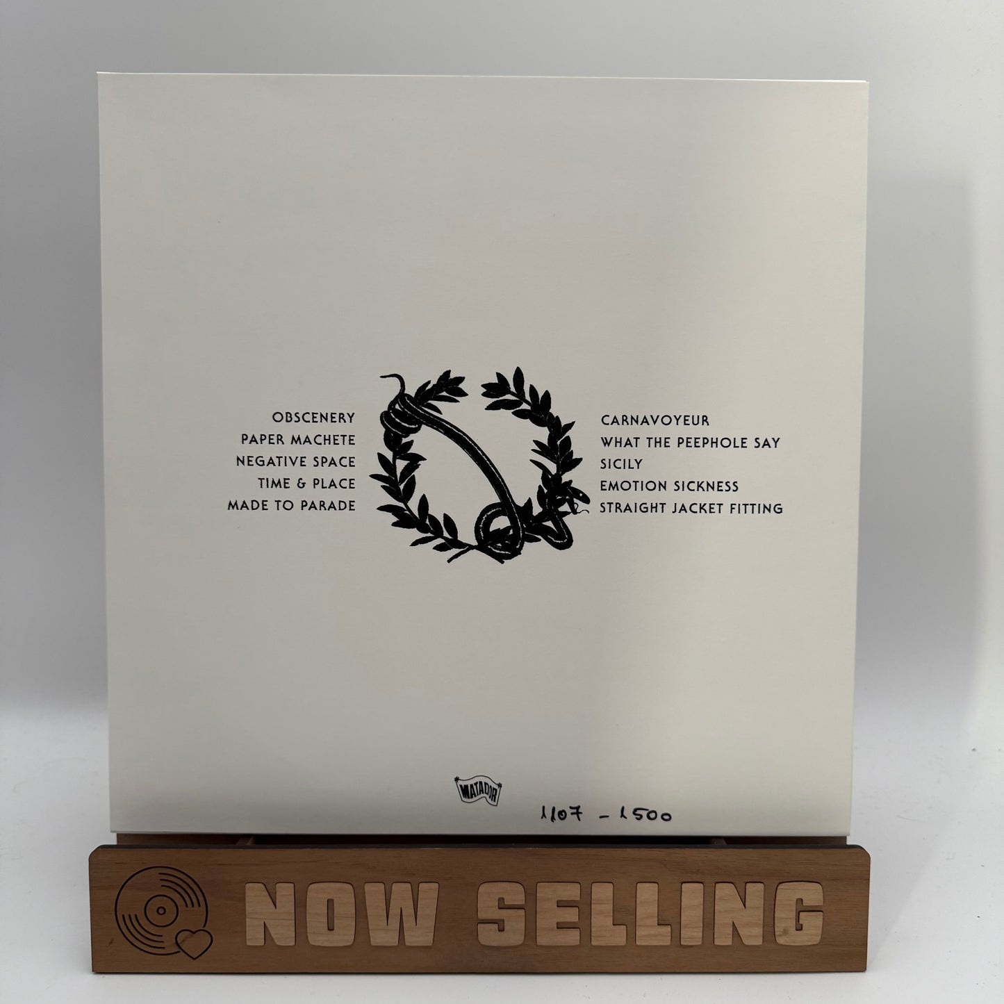 Queens Of The Stone Age - In Times New Roman Vinyl LP Bootleg Edition Green Numbered