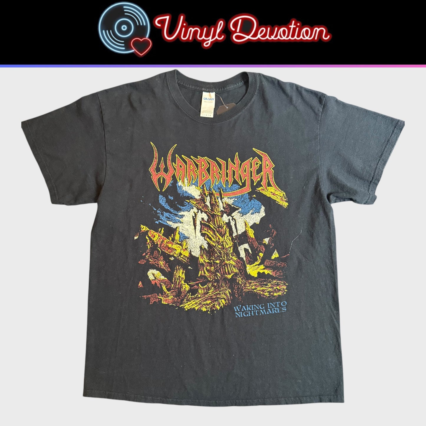 Warbringer Band Waking Into Nightmares 2009 T-Shirt Size L Official