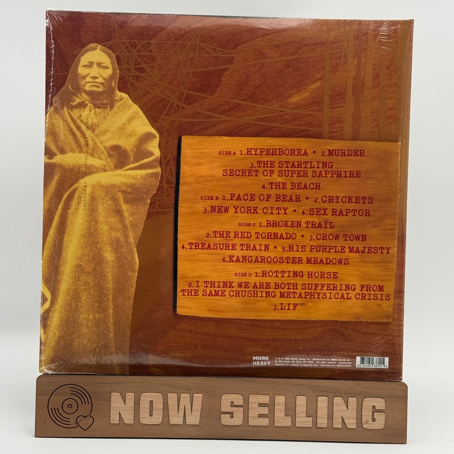 HORSE The Band - A Natural Death Vinyl LP Clear Coke Bottle Ghostly SEALED RSD