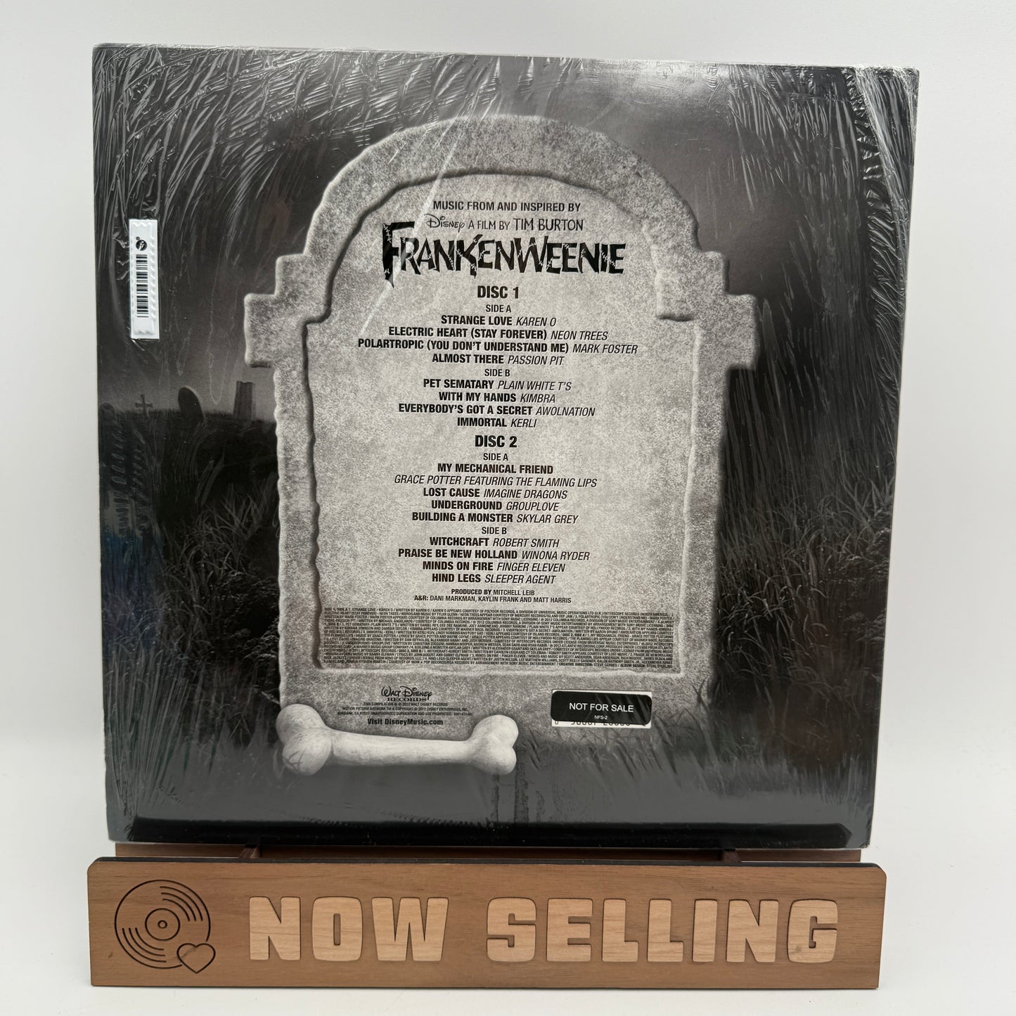 Frankenweenie Unleashed! Soundtrack Vinyl LP SEALED Kimbra Karen O Robert Smith