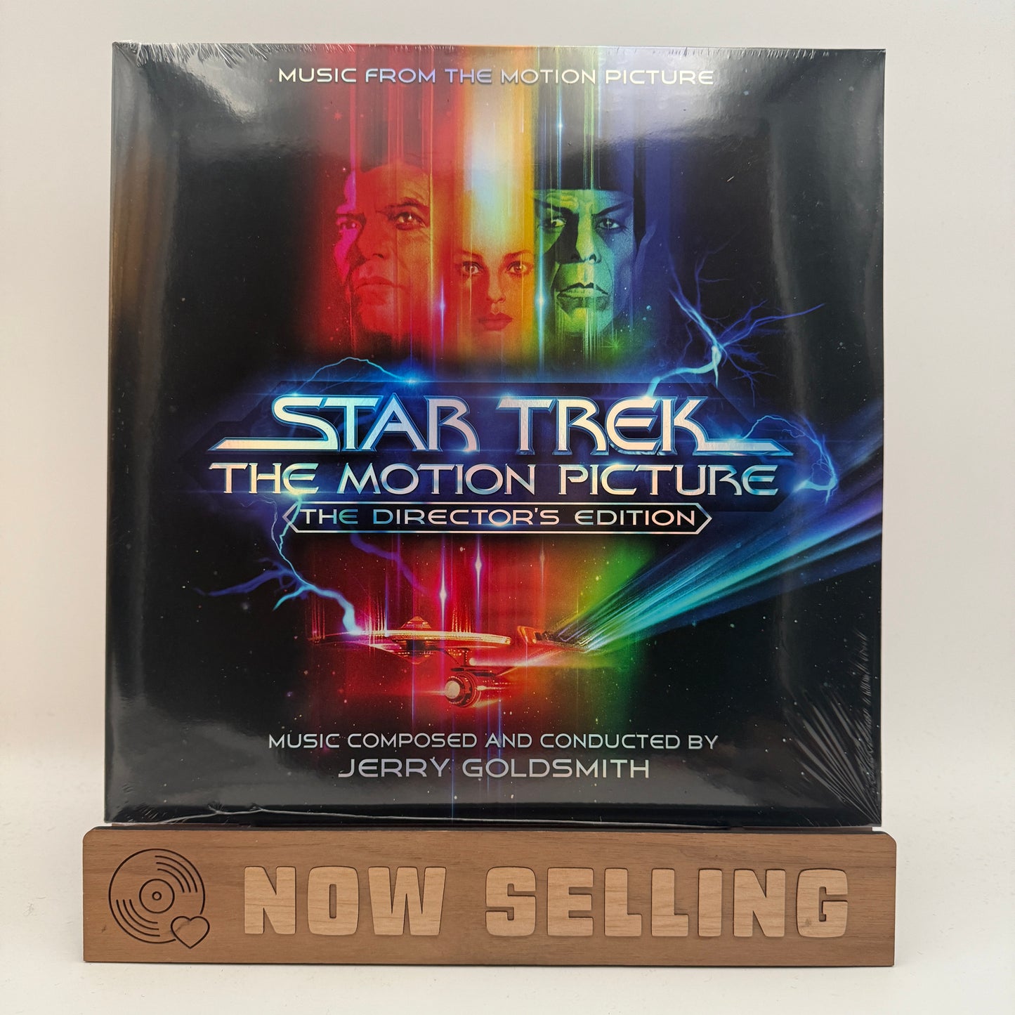 Star Trek The Motion Picture The Director's Edition Vinyl LP Blue/White SEALED Jerry Goldsmith