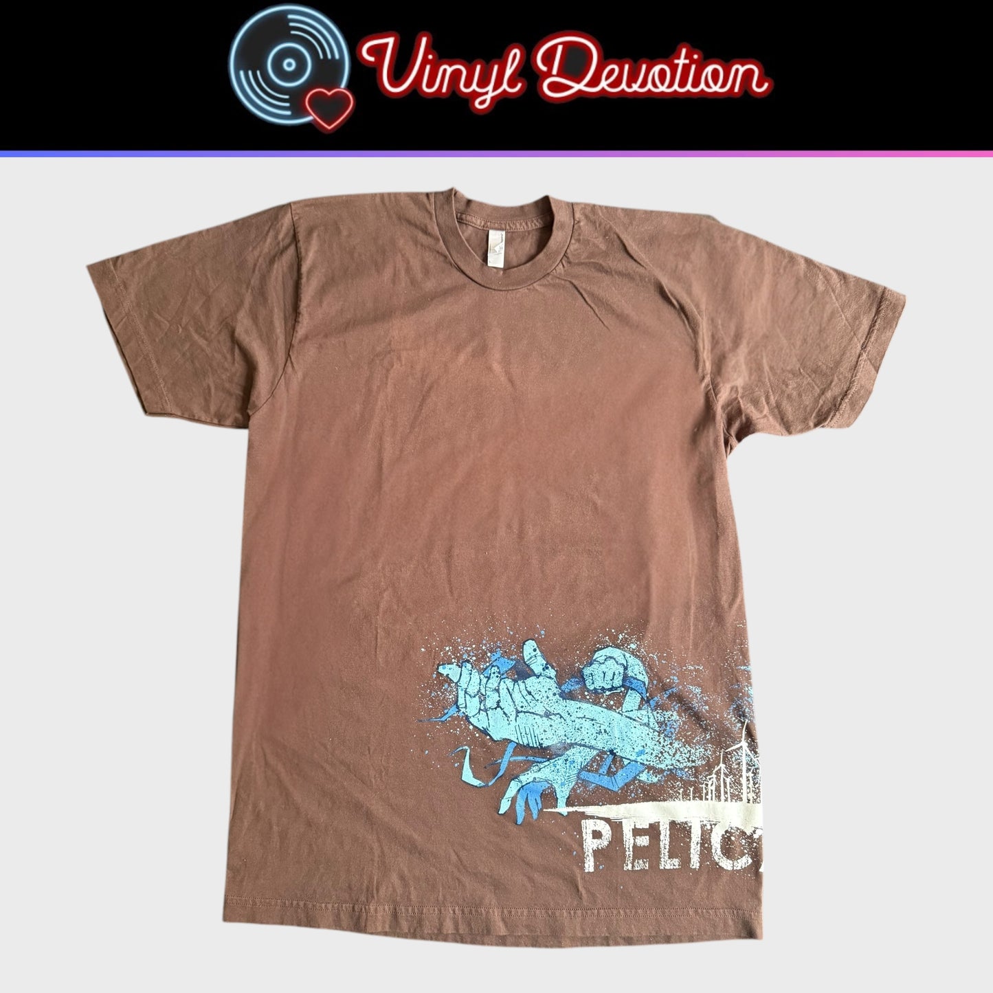 Pelican Band City Of Echos Blue Hands T-Shirt Size L