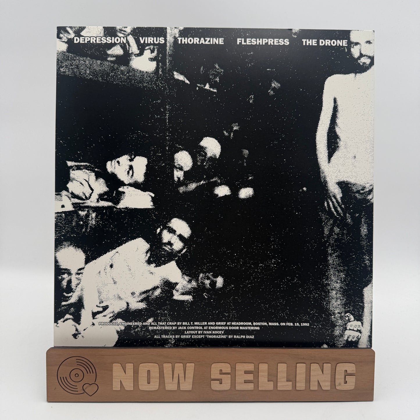 Grief - Grief Self Titled Vinyl LP Reissue Come To Grief FY#53