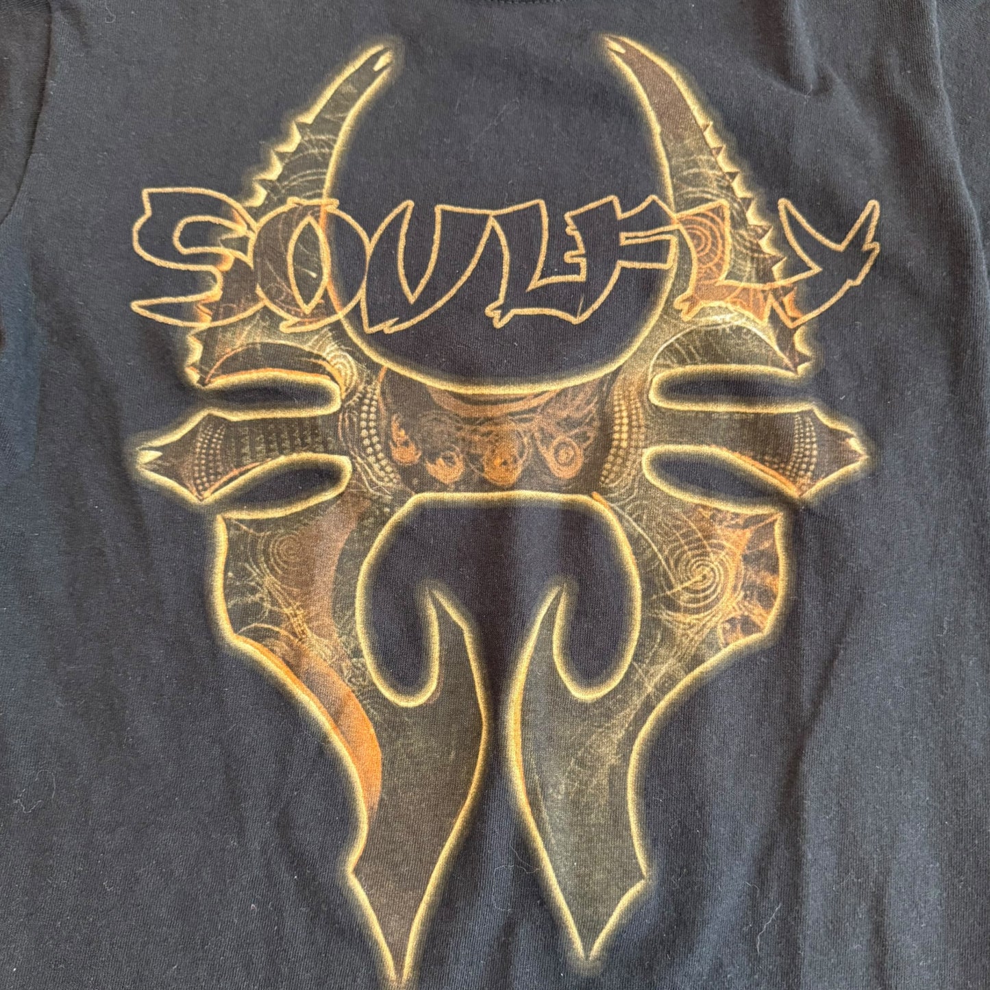 Soulfly Band Logo T-Shirt Size S