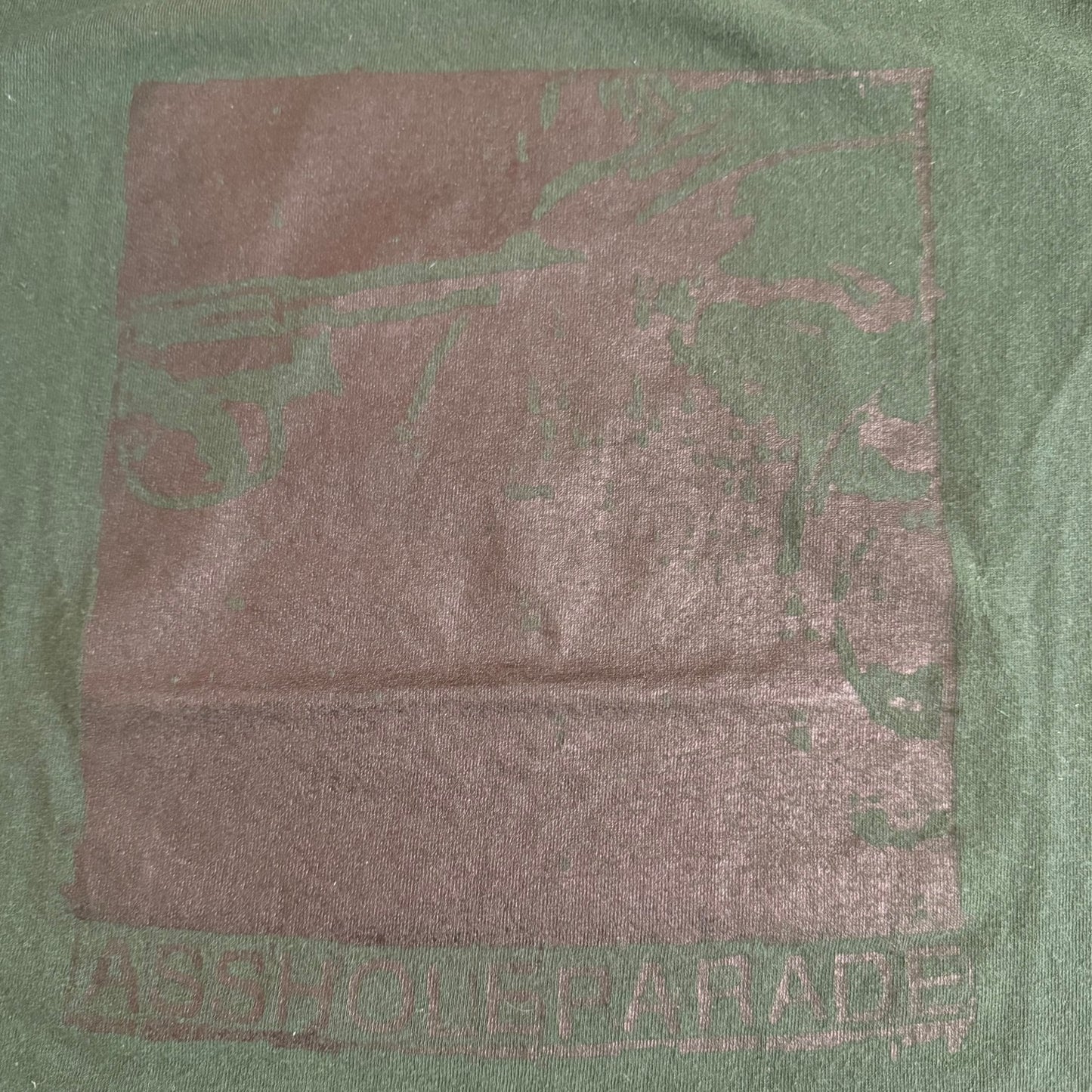 Assholeparade Band Embers Green Vintage T-Shirt Size S