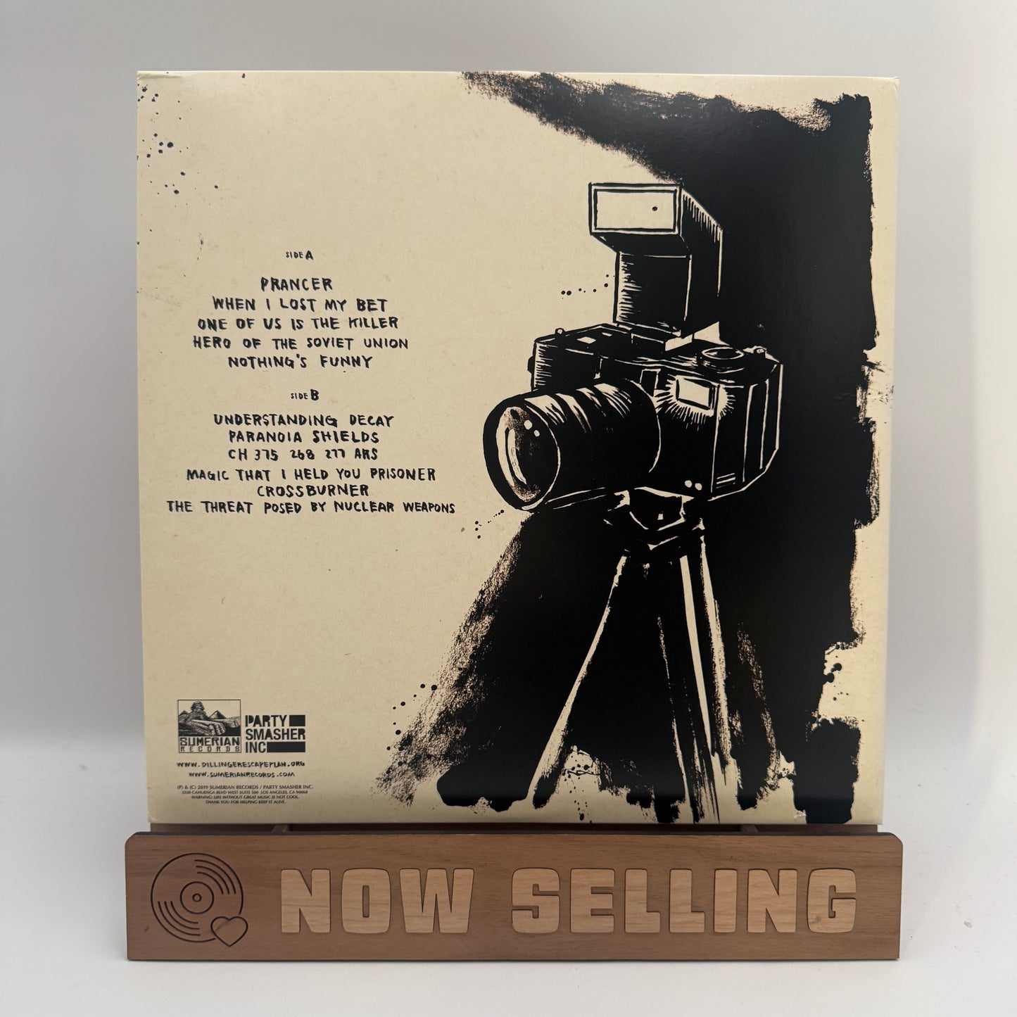 The Dillinger Escape Plan - One Of Us Is The Killer Vinyl LP Reissue Tan / Black Split