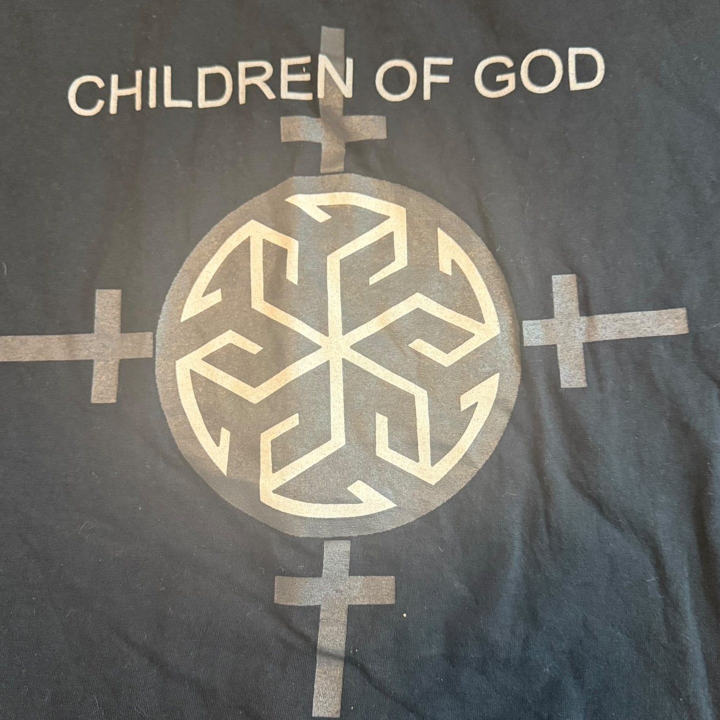 Children Of God Band T-Shirt Size L Graf Orlock Seven Generations