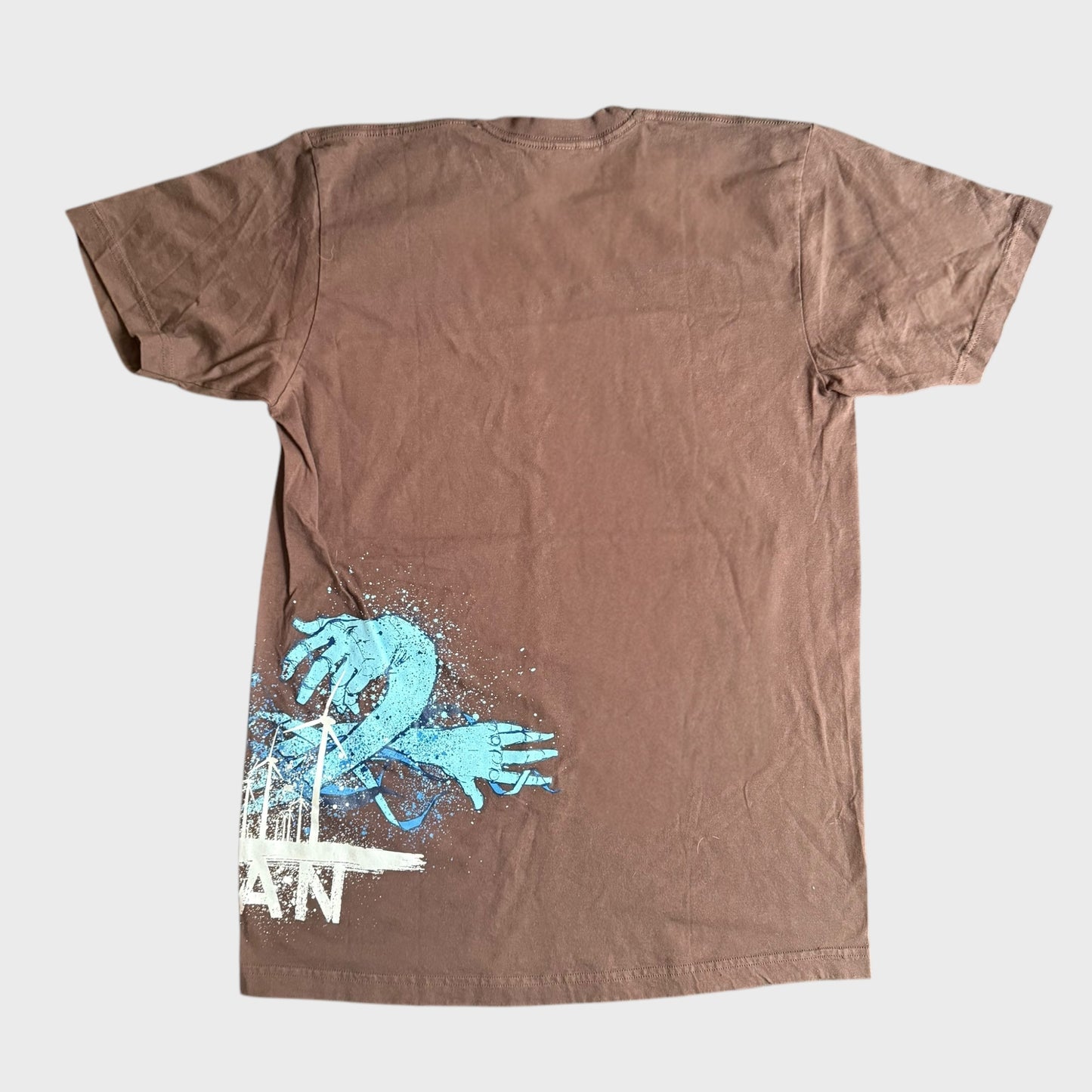 Pelican Band City Of Echos Blue Hands T-Shirt Size L