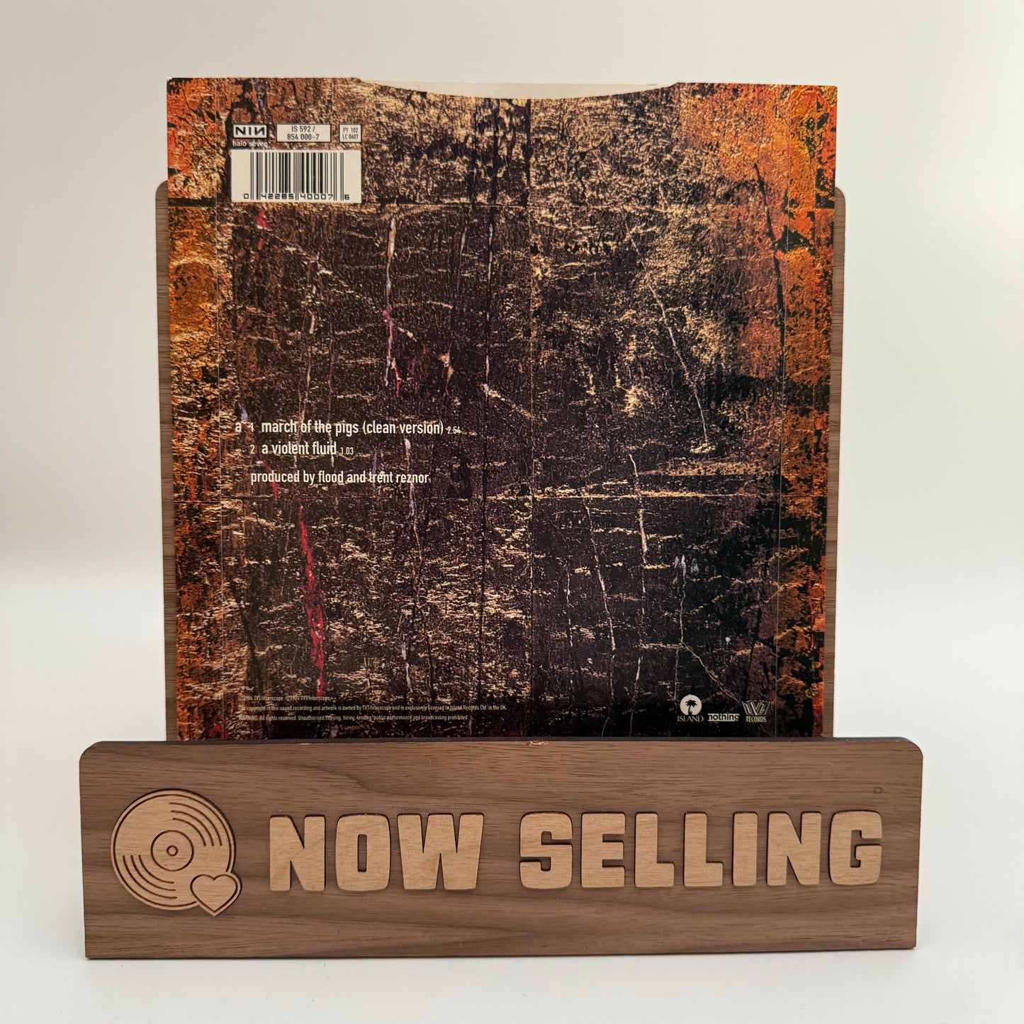 Nine Inch Nails - March Of The Pigs Vinyl 7" Limited Edition Etched