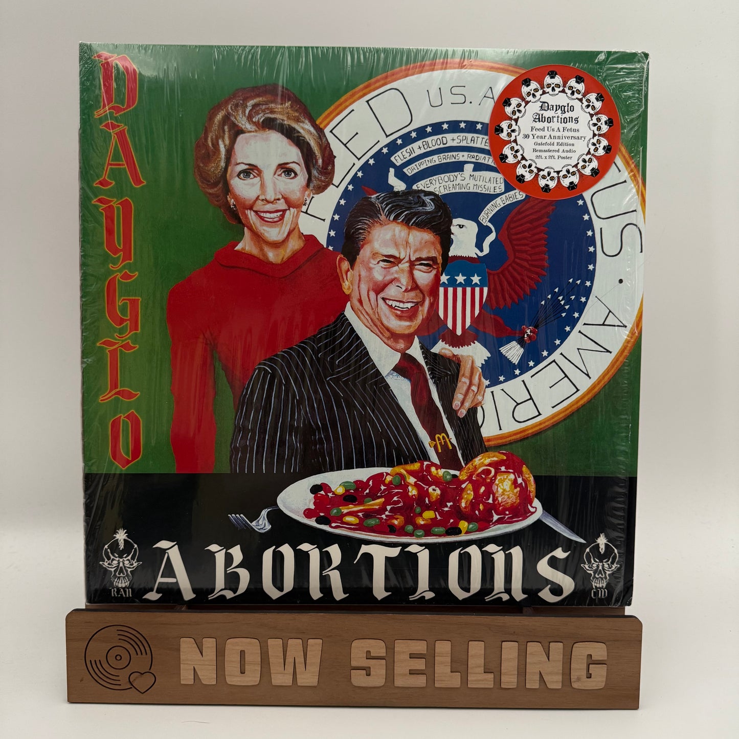 Dayglo Abortions - Feed Us A Fetus Vinyl LP Reissue Orange