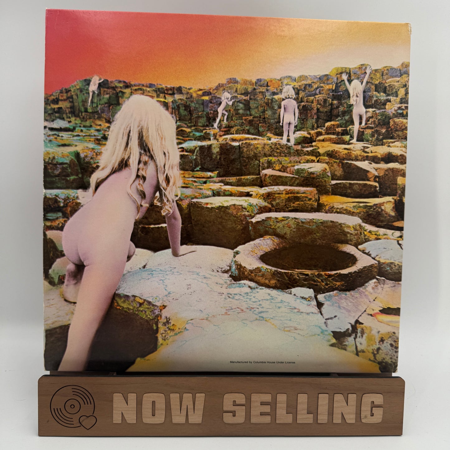 Led Zeppelin - Houses Of The Holy Vinyl LP Club Edition CRC Columbia House Reissue