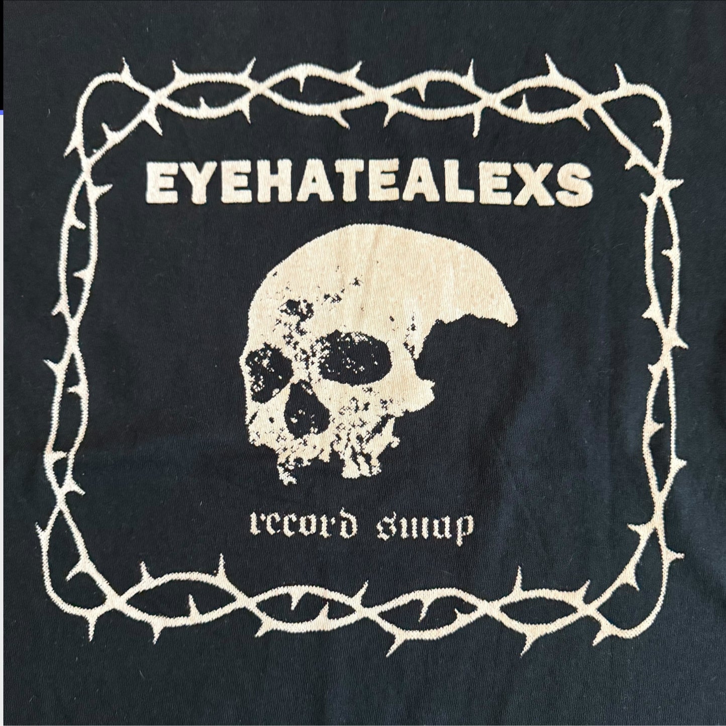 Alex's Bar Long Beach EyeHateGod Southern Discomfort RIP Record Swap T-Shirt Size S